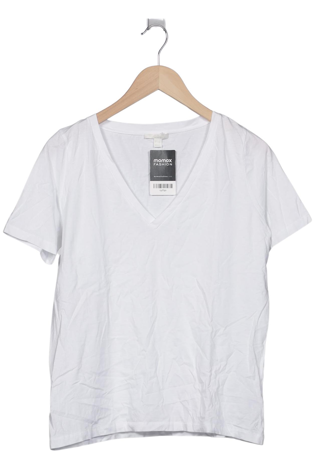 

COS Damen T-Shirt, weiß, Gr. 36