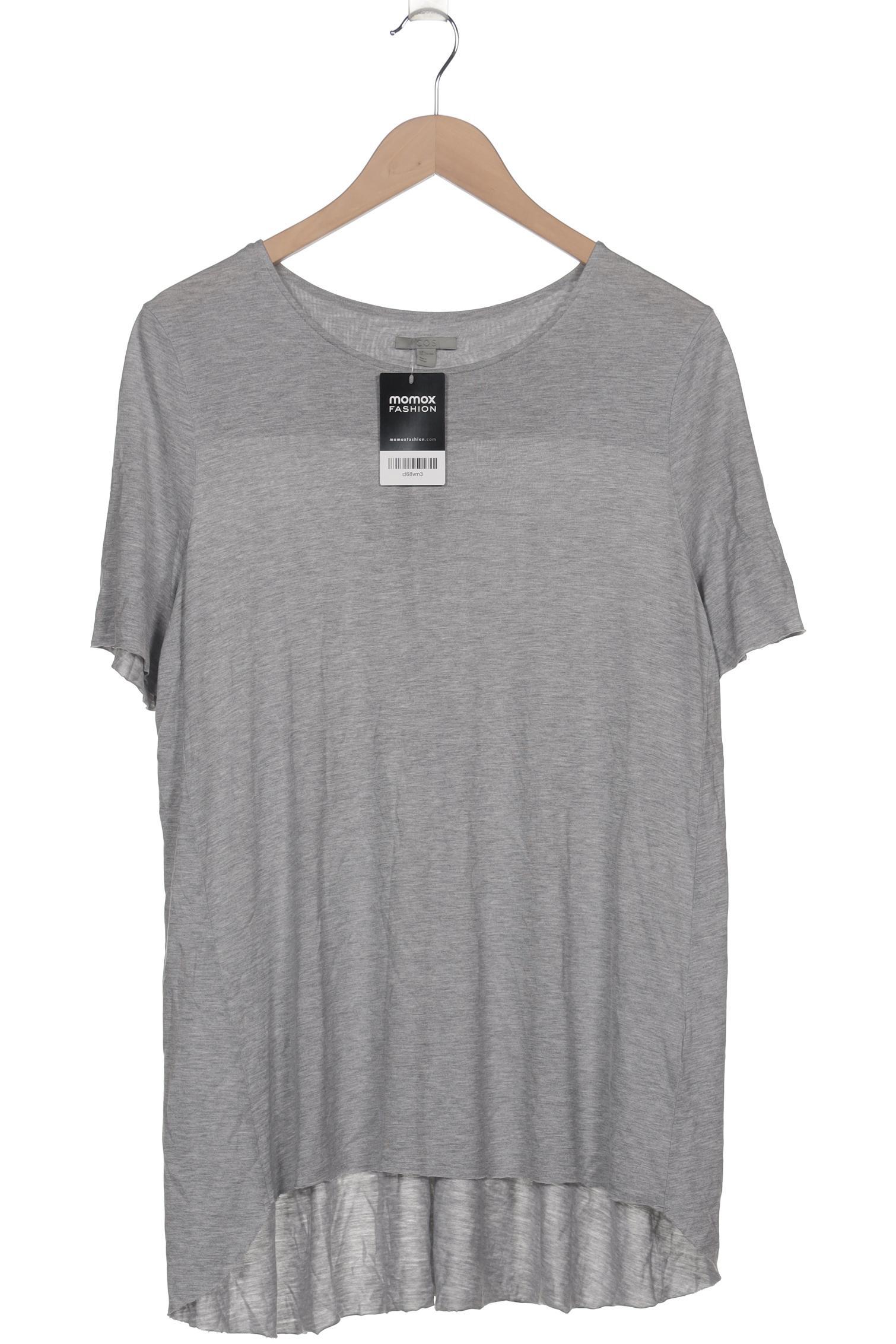 

COS Damen T-Shirt, grau, Gr. 42