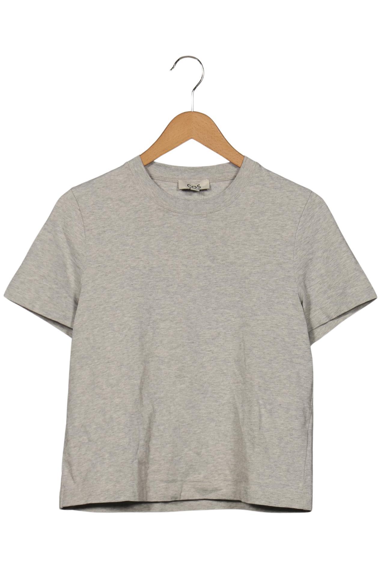 

COS Damen T-Shirt, grau, Gr. 38