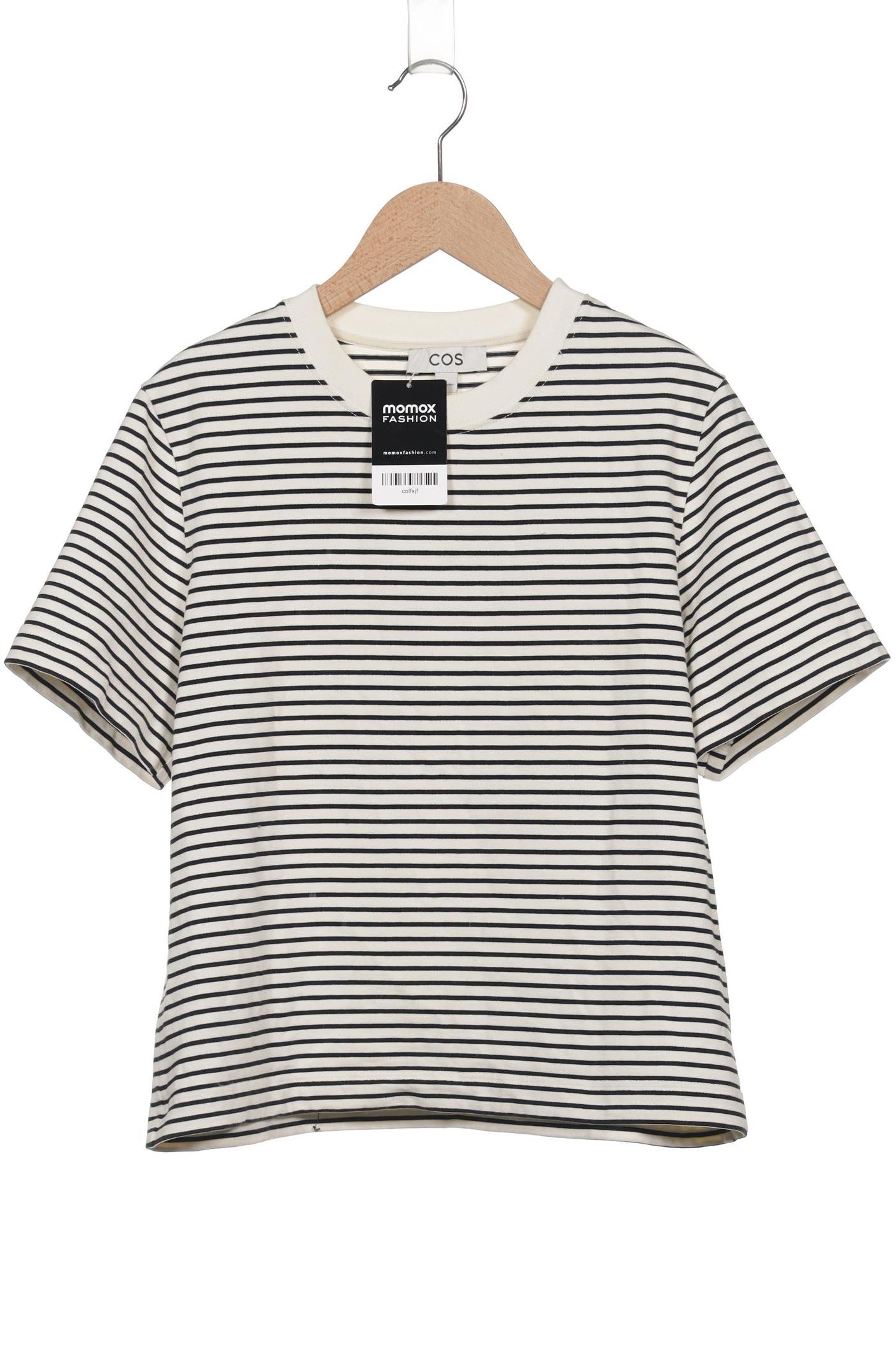 

COS Damen T-Shirt, cremeweiß, Gr. 38