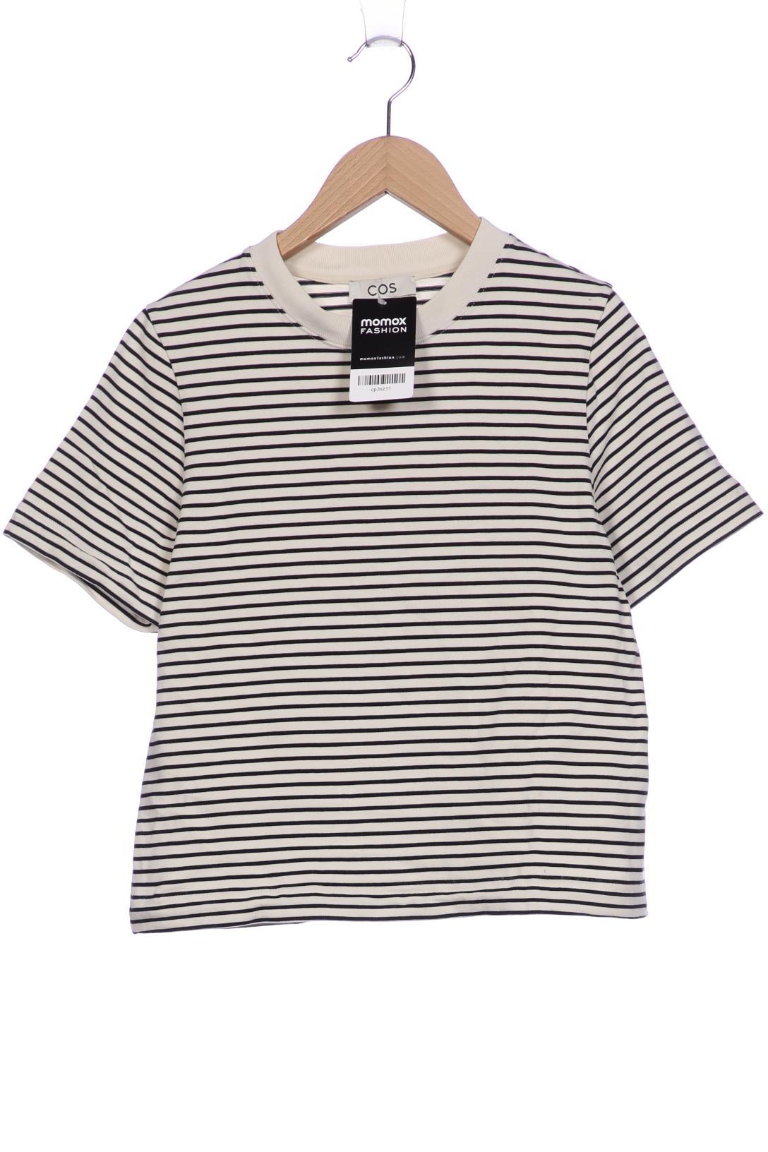 

COS Damen T-Shirt, cremeweiß, Gr. 36