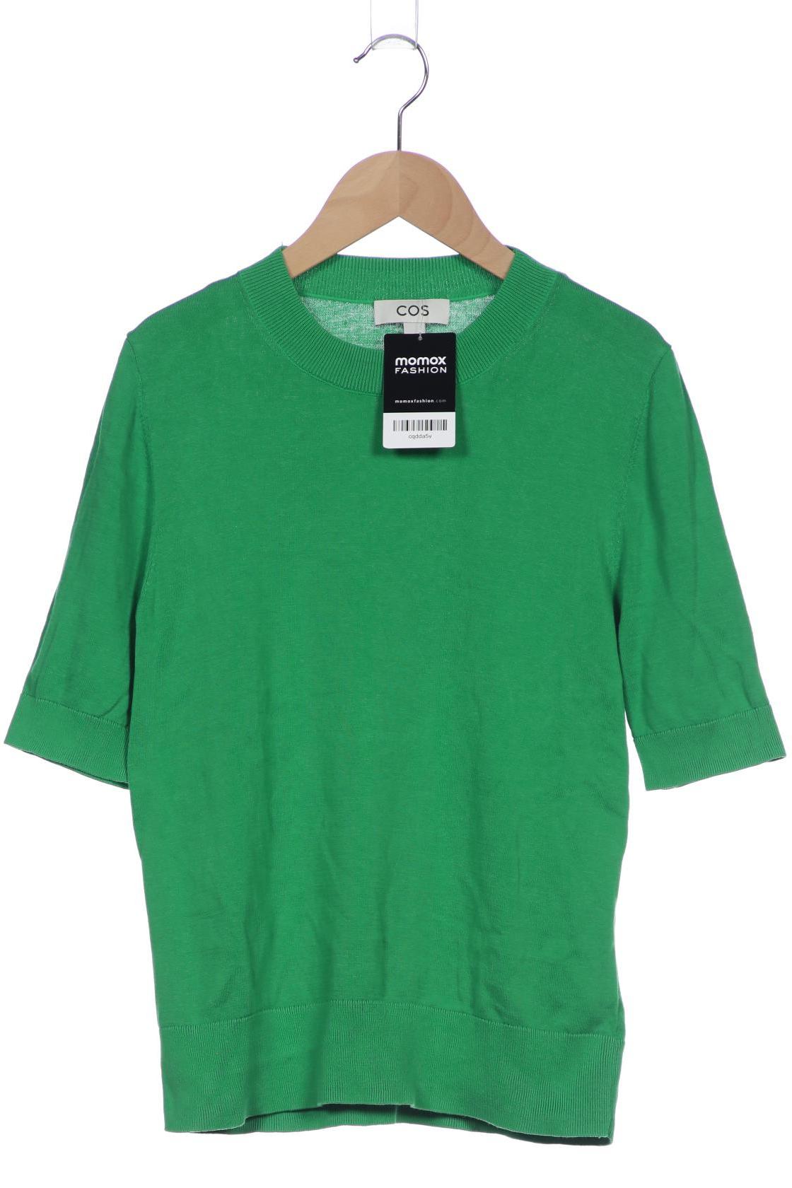 

COS Damen T-Shirt, grün, Gr. 36