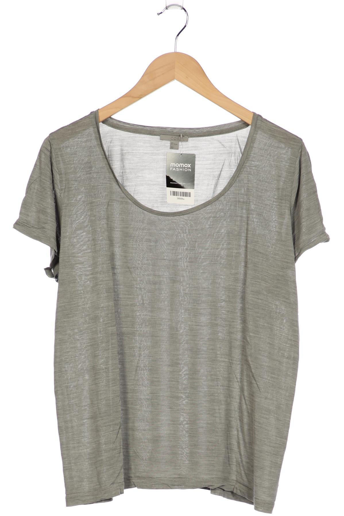 

COS Damen T-Shirt, grau, Gr. 42
