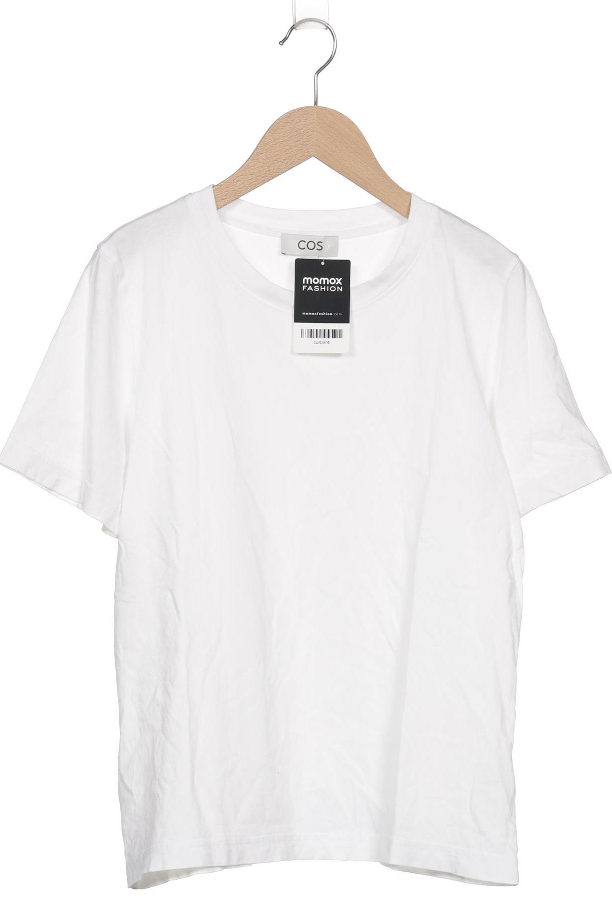 

COS Damen T-Shirt, weiß, Gr. 36