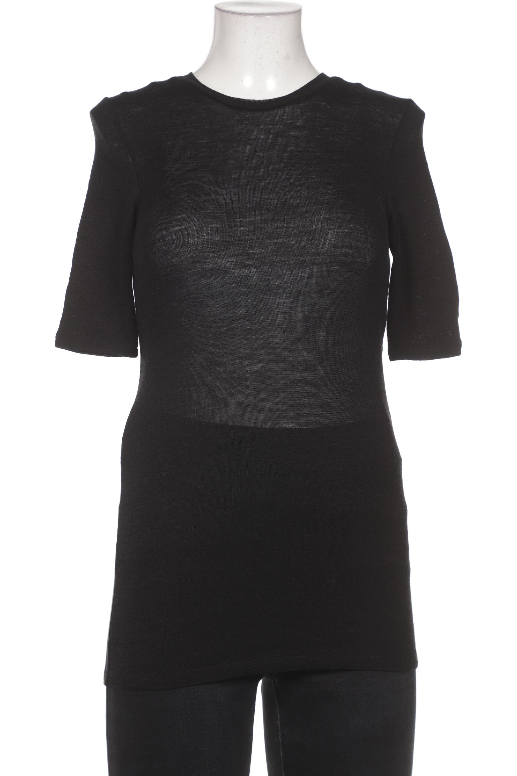 

COS Damen T-Shirt, schwarz, Gr. 38