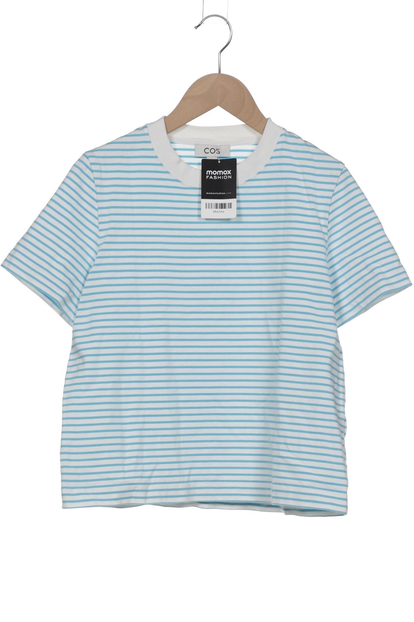 

COS Damen T-Shirt, blau, Gr. 36