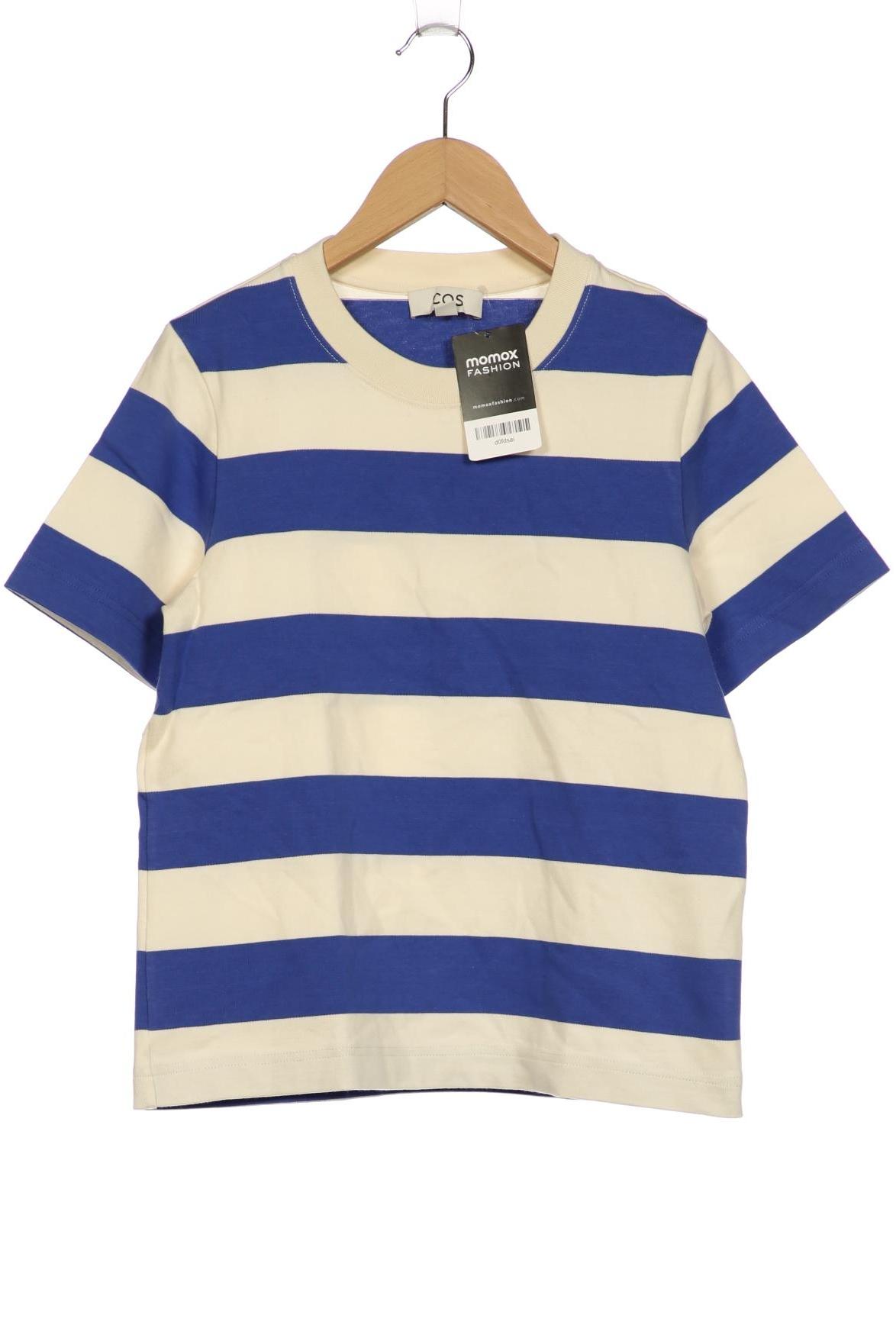 

COS Damen T-Shirt, blau, Gr. 36