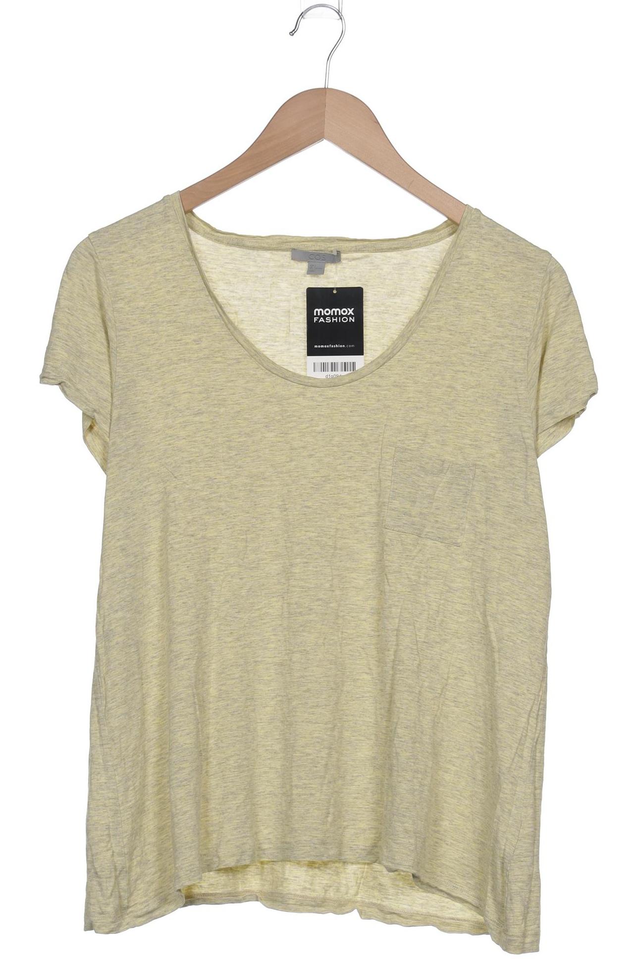

COS Damen T-Shirt, gelb, Gr. 42