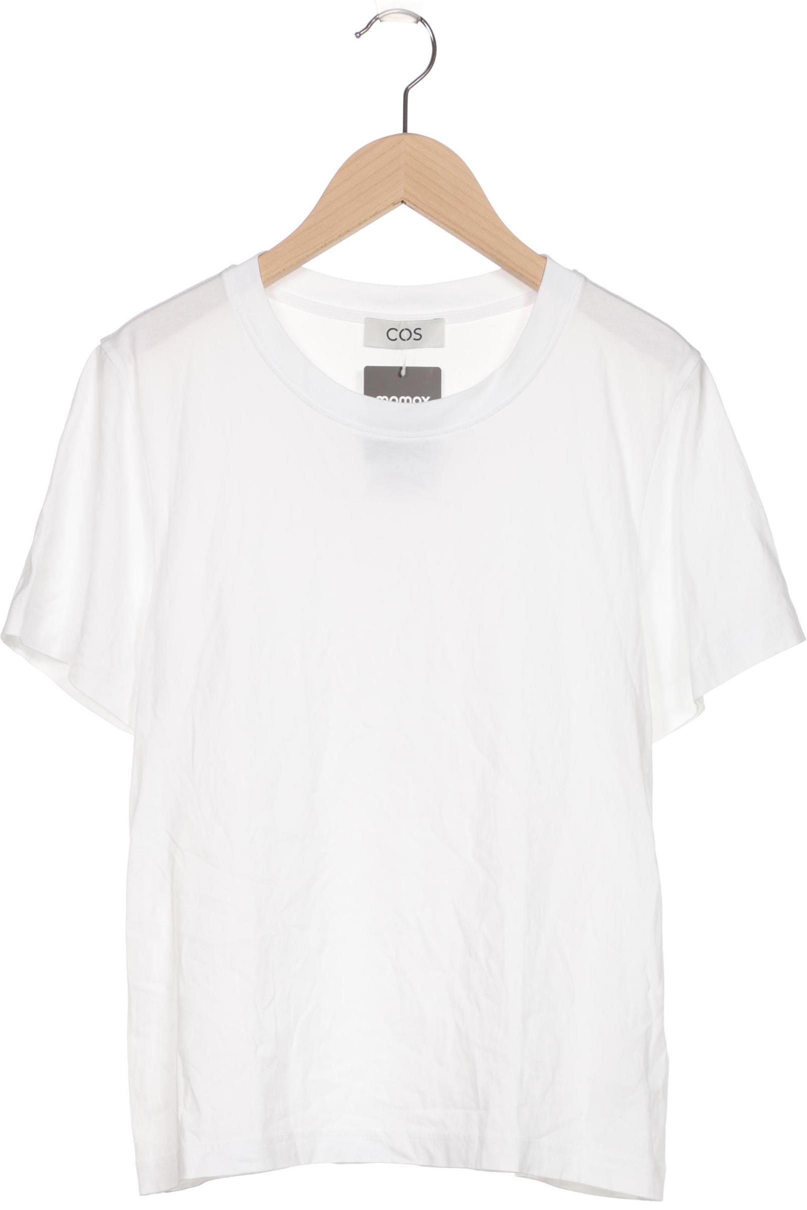 

COS Damen T-Shirt, weiß, Gr. 36