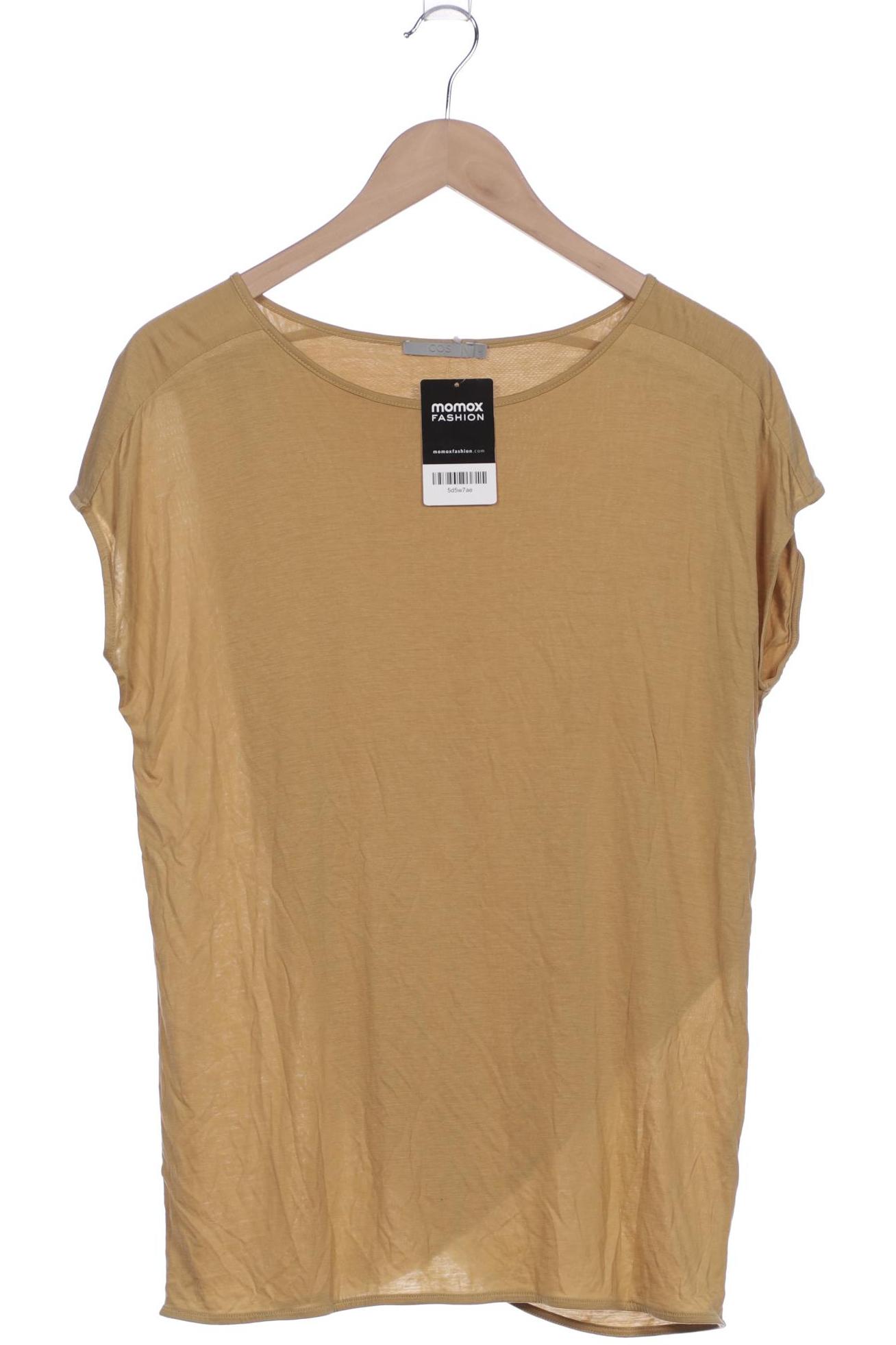 

COS Damen T-Shirt, gelb, Gr. 42