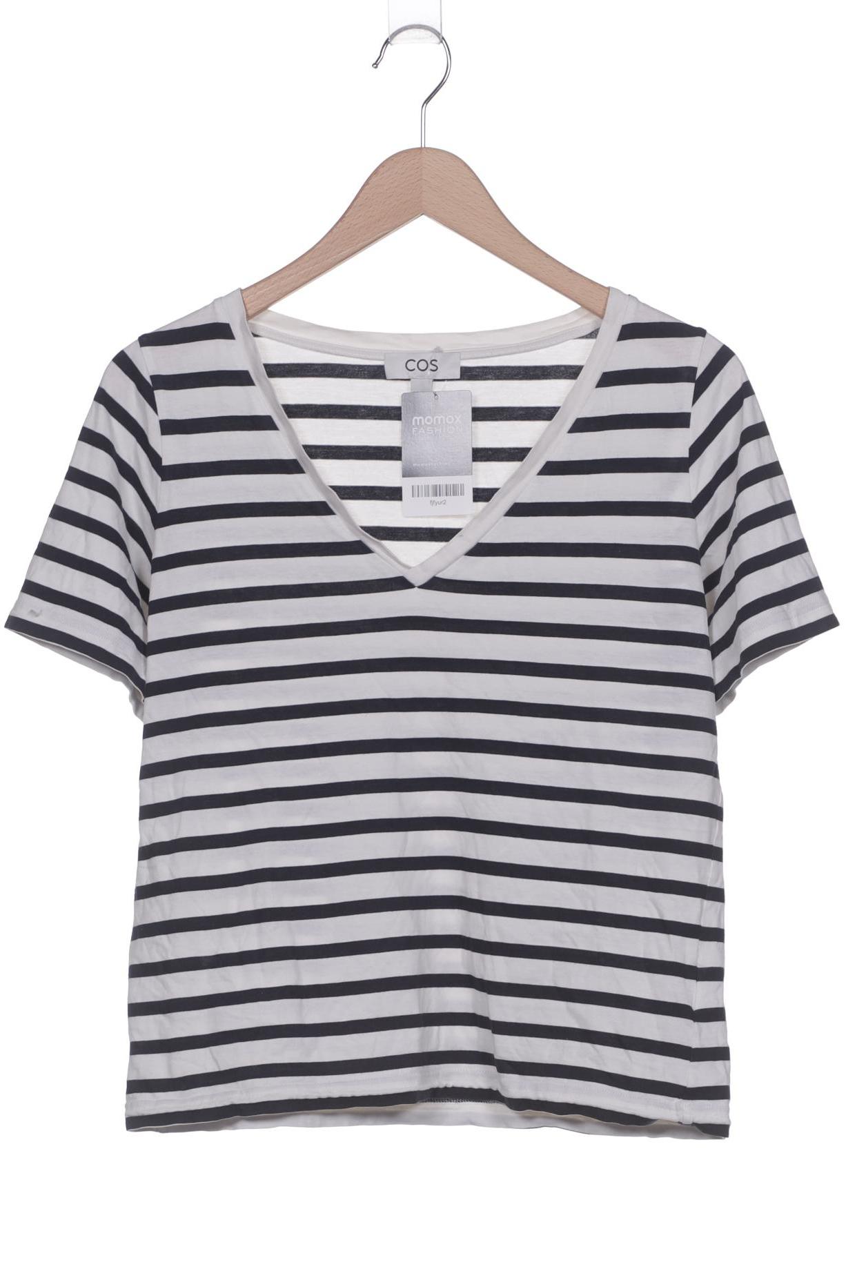 

COS Damen T-Shirt, weiß, Gr. 34