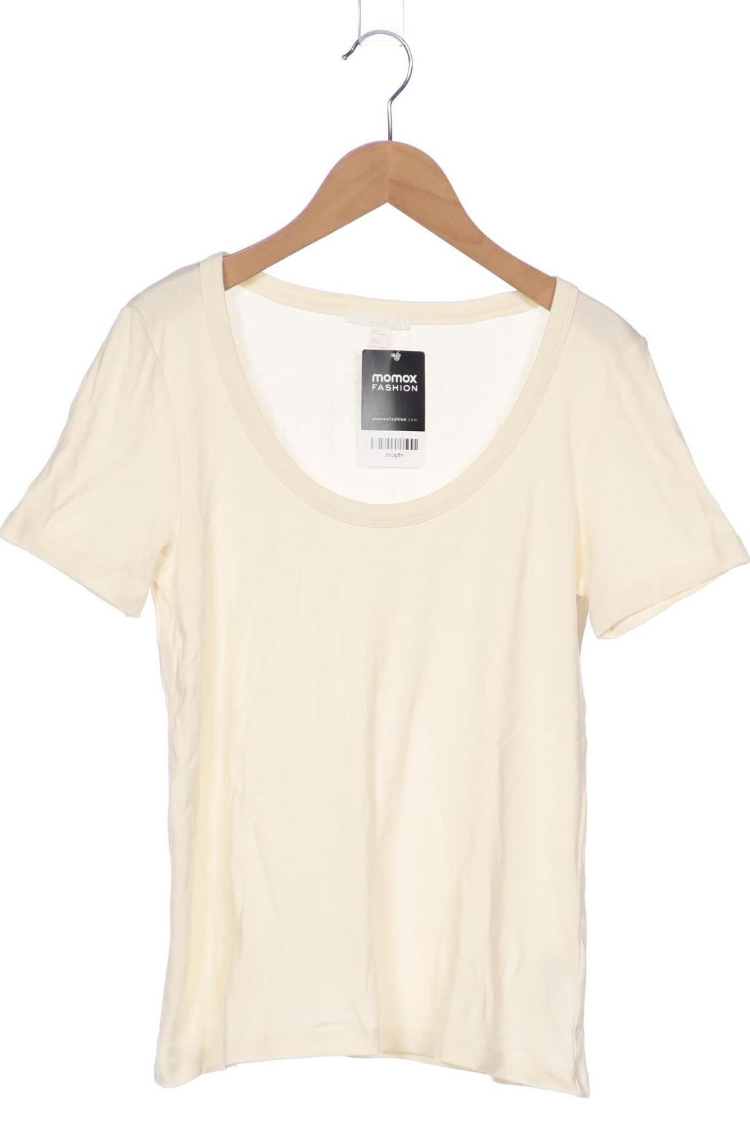 

COS Damen T-Shirt, cremeweiß, Gr. 36