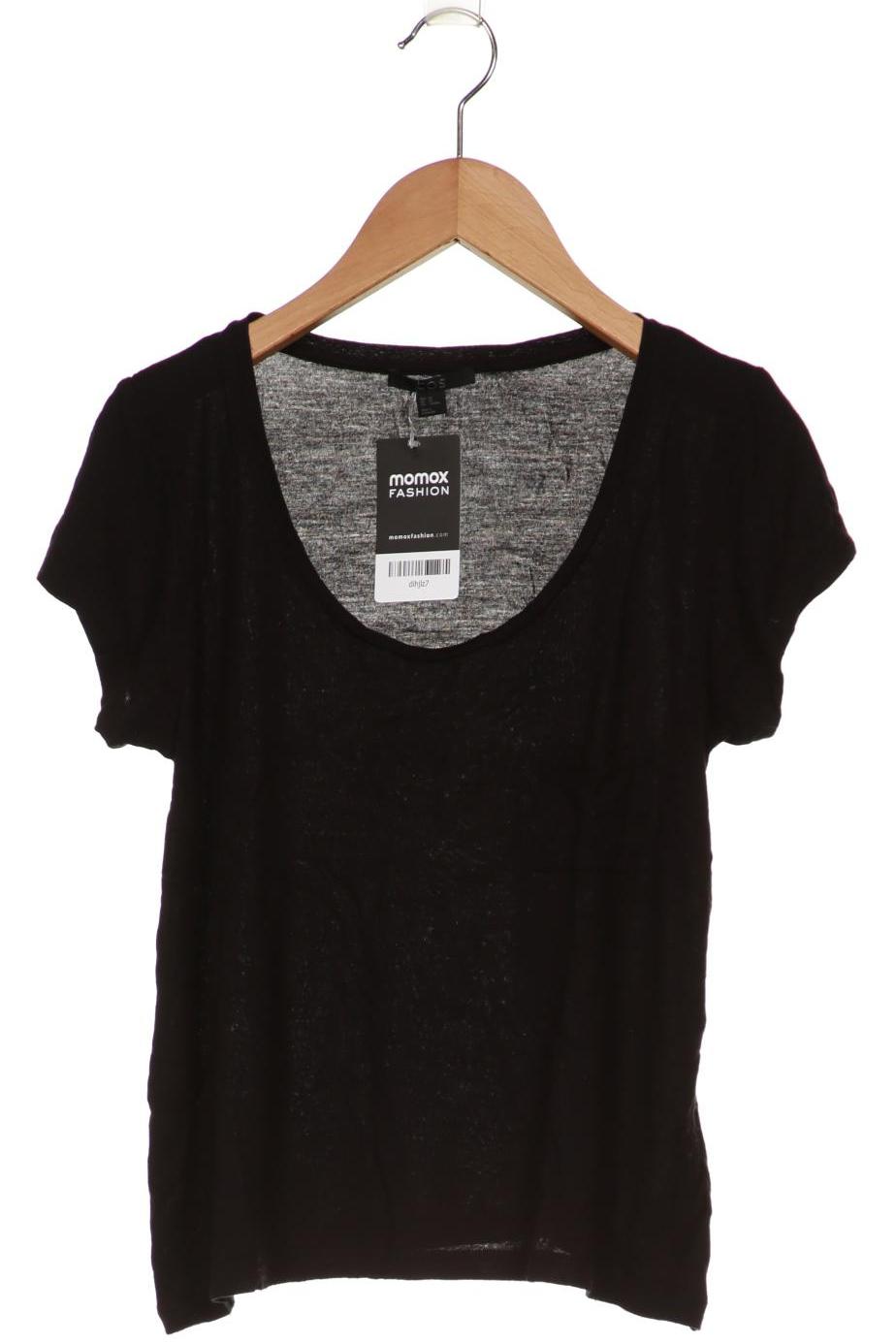 

COS Damen T-Shirt, schwarz, Gr. 34