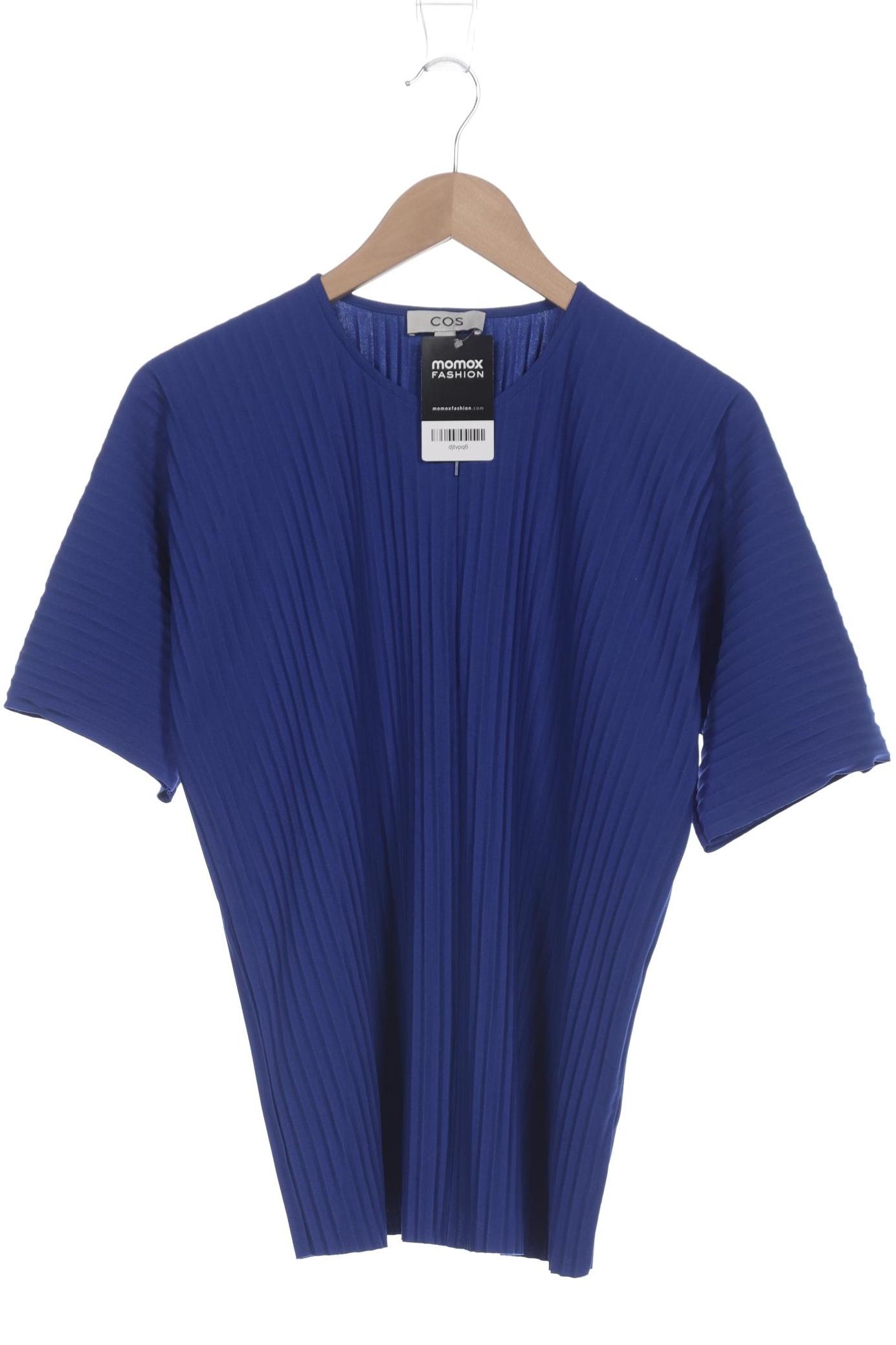 

COS Damen T-Shirt, blau, Gr. 36