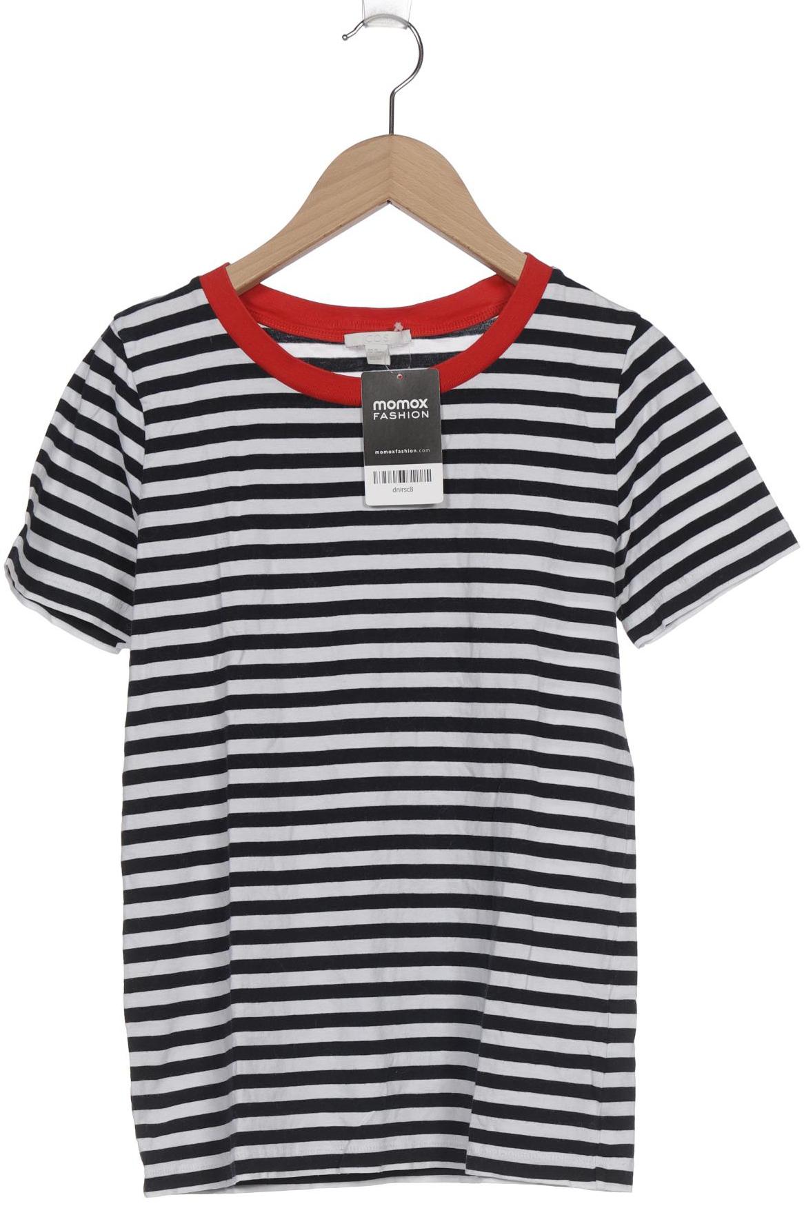 

COS Damen T-Shirt, marineblau, Gr. 34