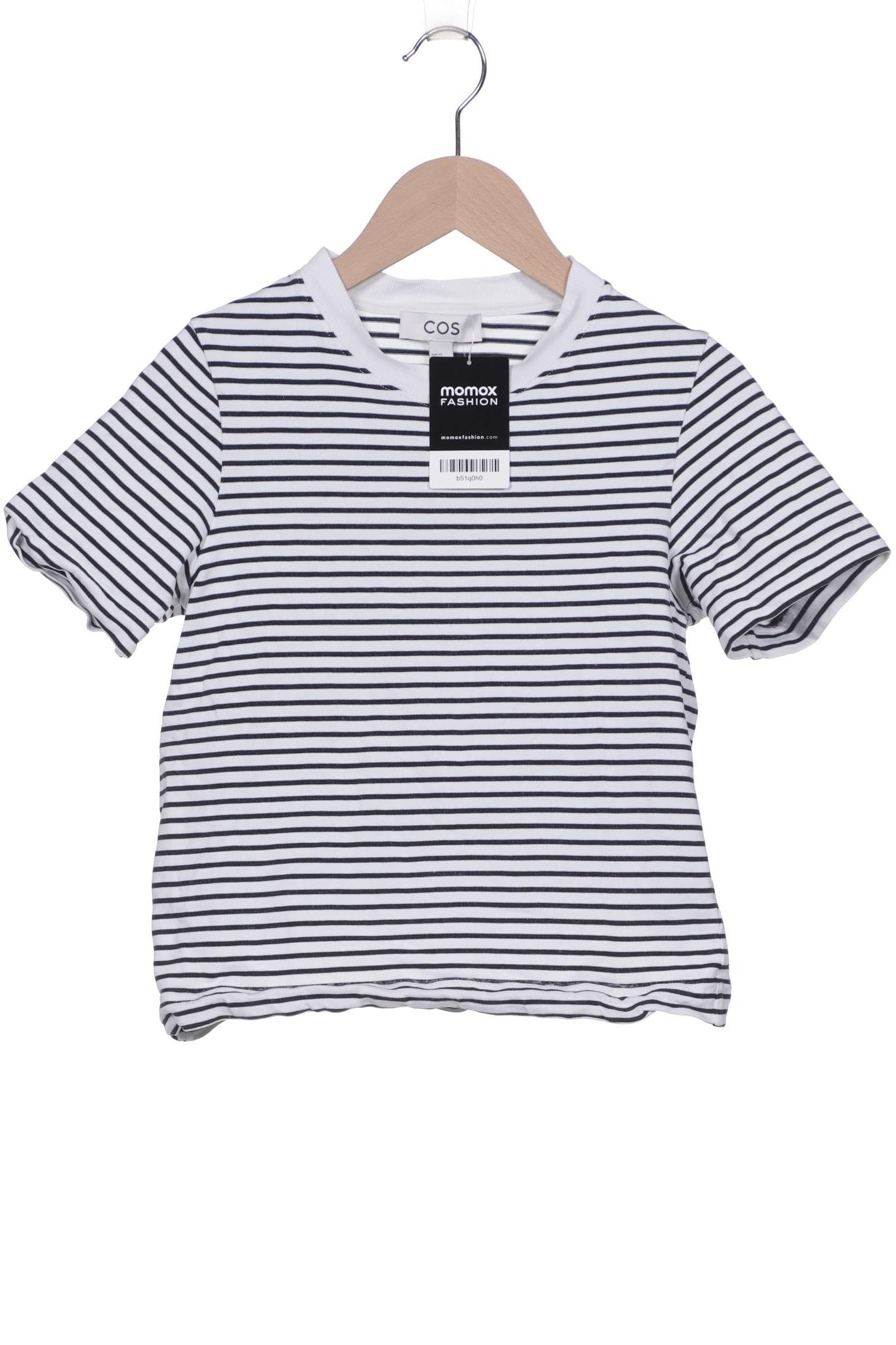 

COS Damen T-Shirt, weiß, Gr. 34