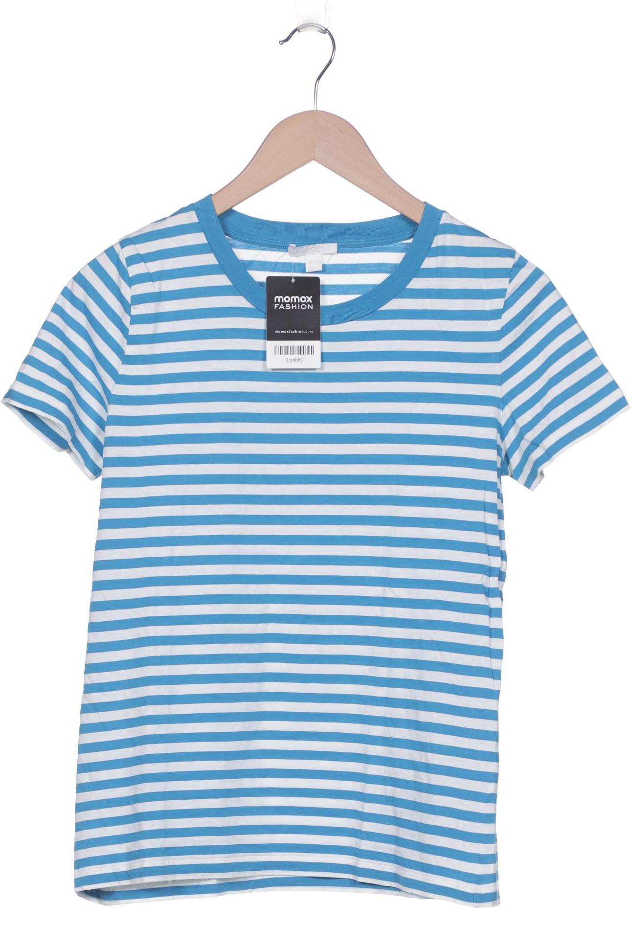 

COS Damen T-Shirt, blau, Gr. 38