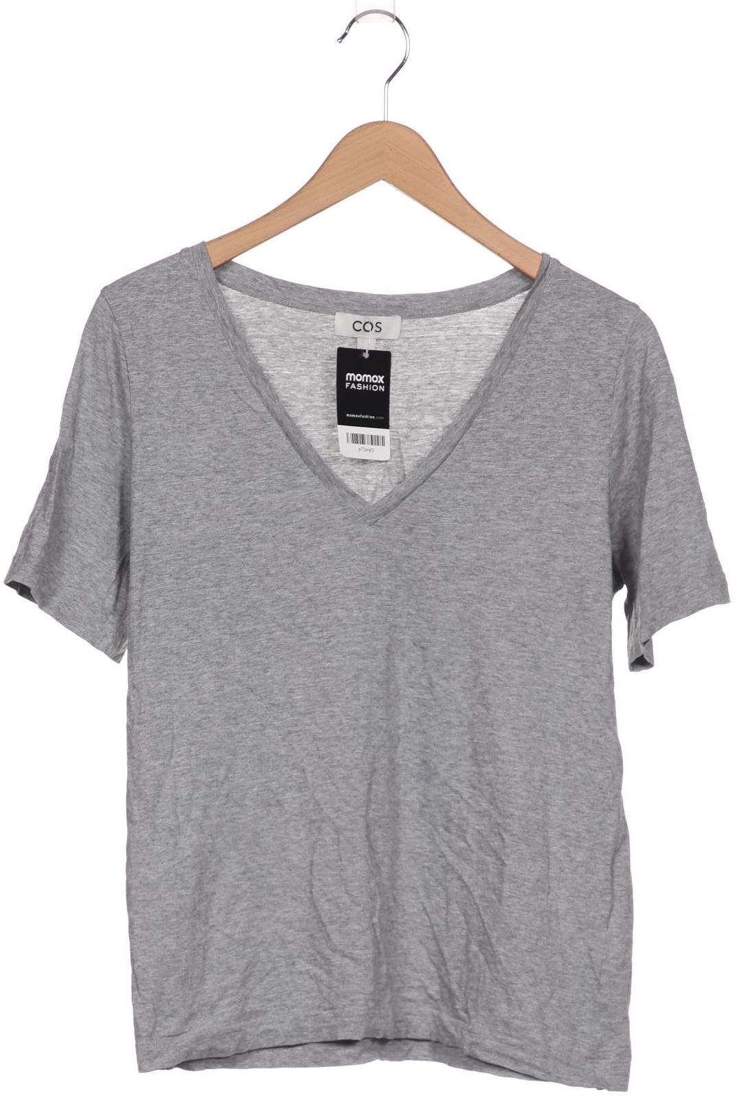 

COS Damen T-Shirt, grau, Gr. 36