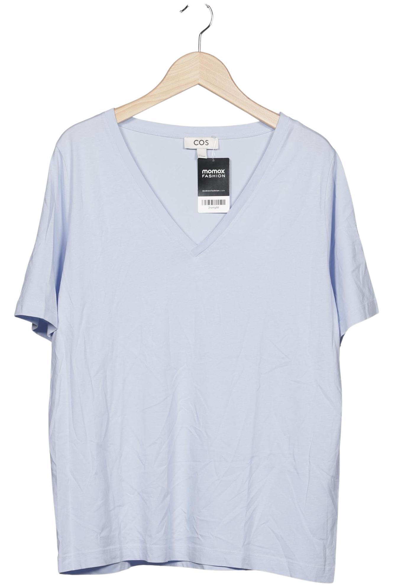 

COS Damen T-Shirt, hellblau, Gr. 42
