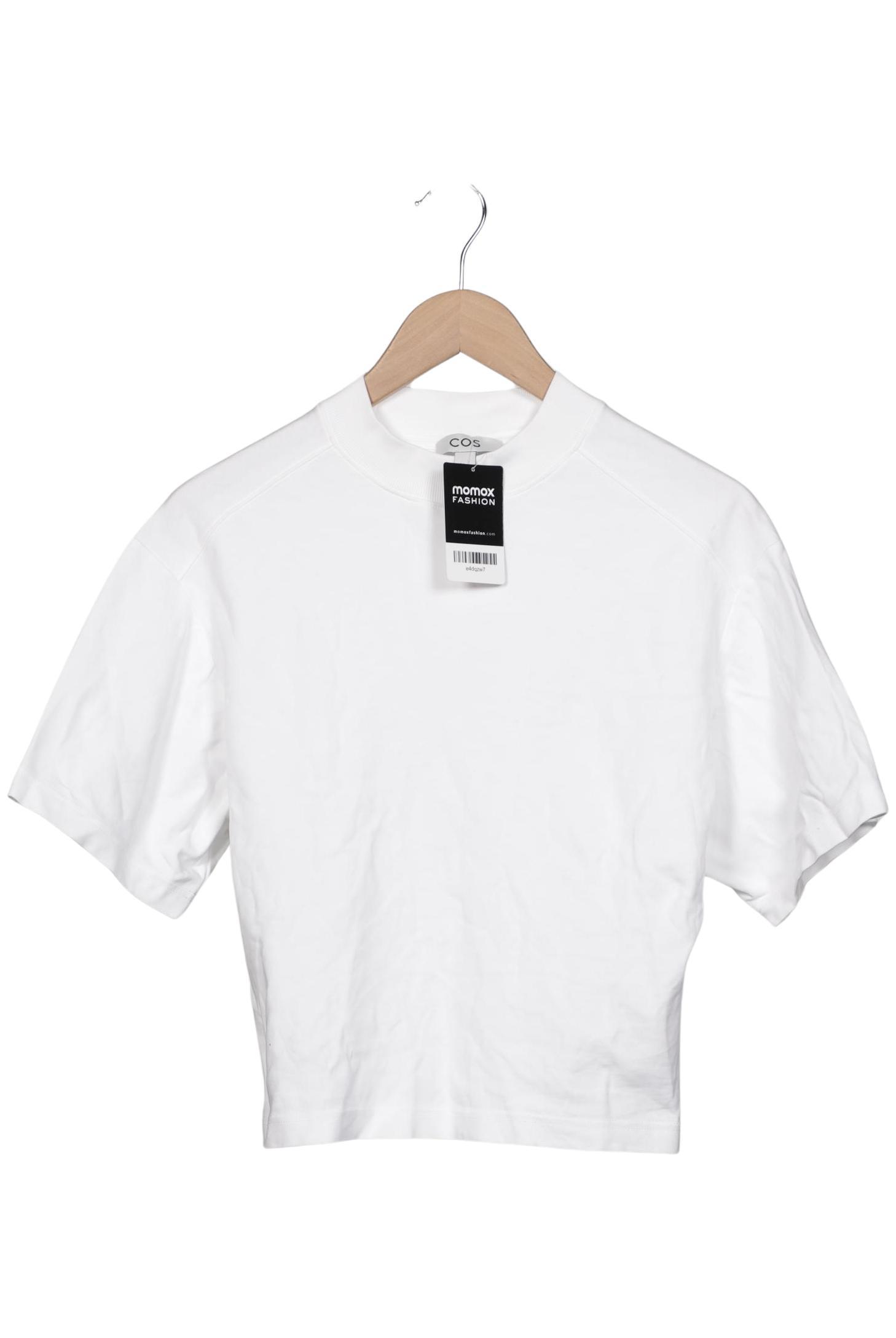 

COS Damen T-Shirt, weiß, Gr. 36