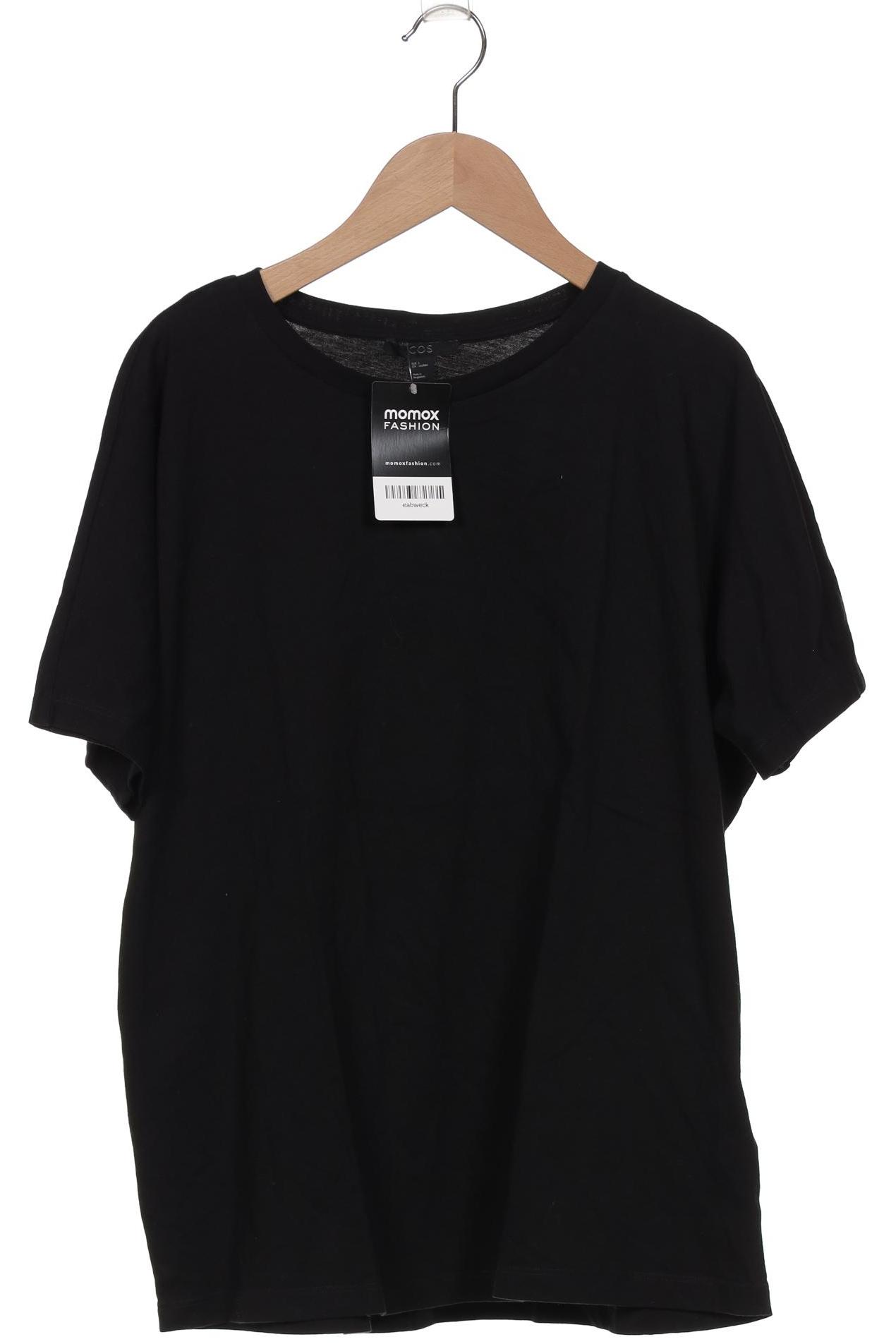

COS Damen T-Shirt, schwarz, Gr. 36