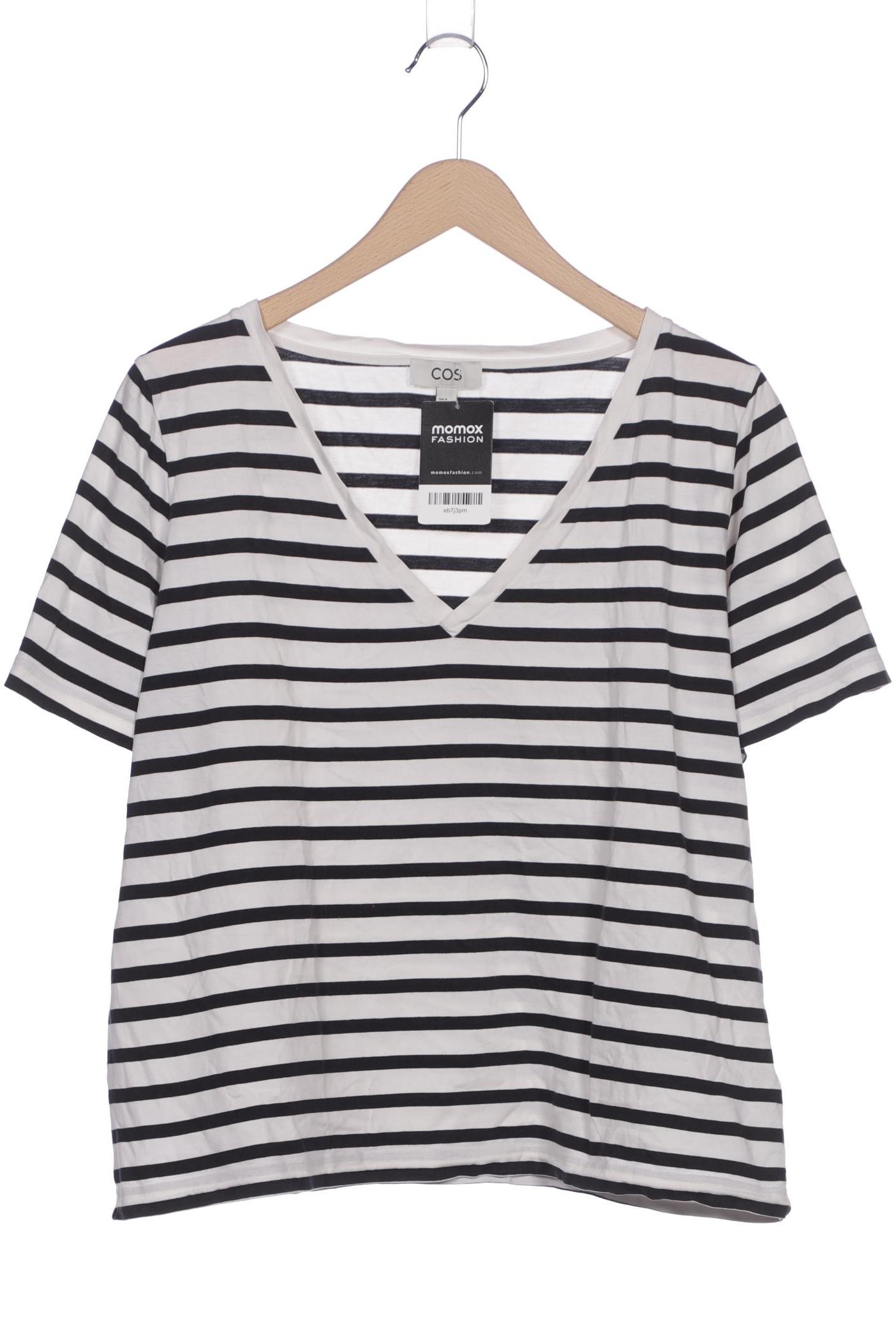 

COS Damen T-Shirt, weiß, Gr. 38
