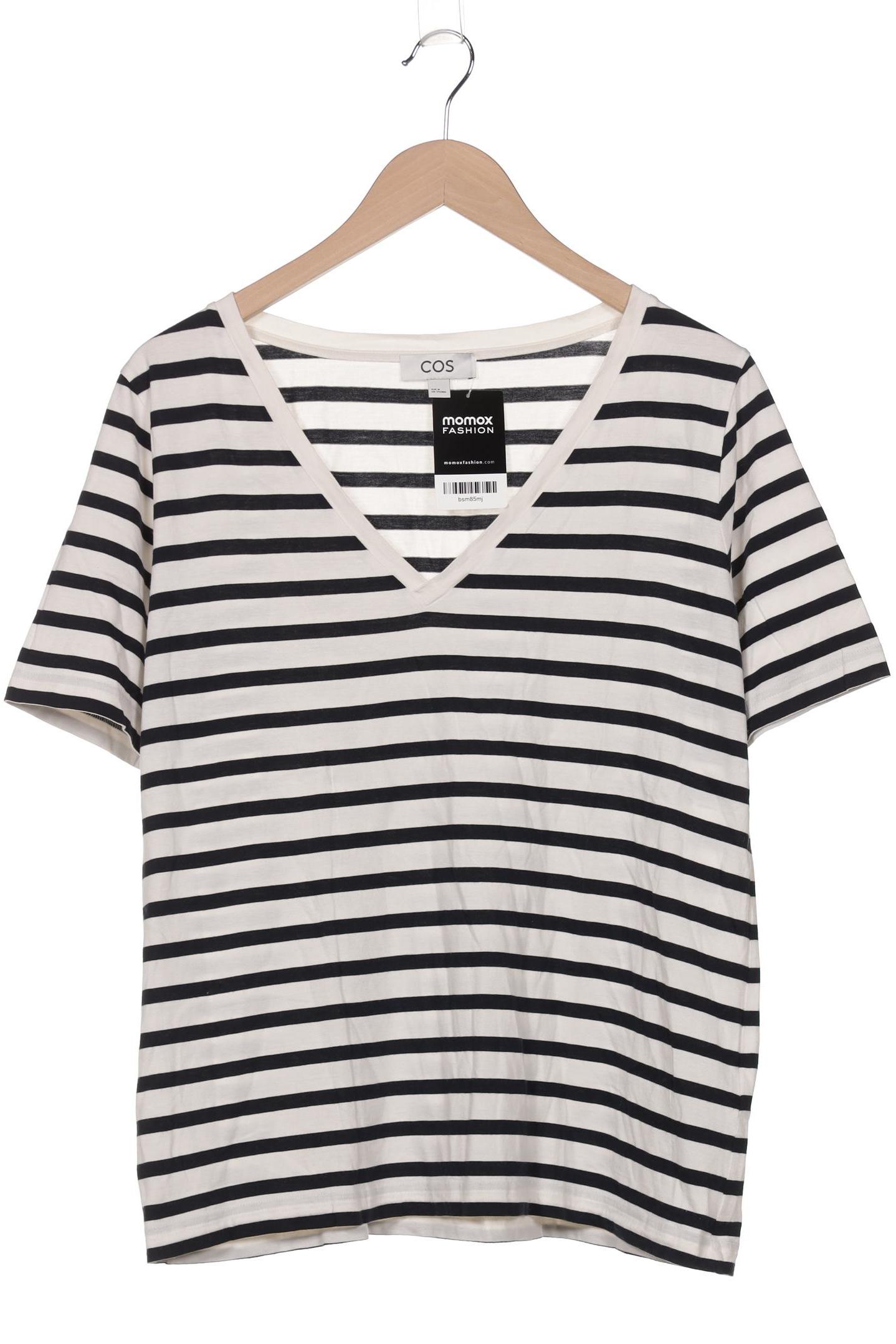 

COS Damen T-Shirt, weiß, Gr. 38