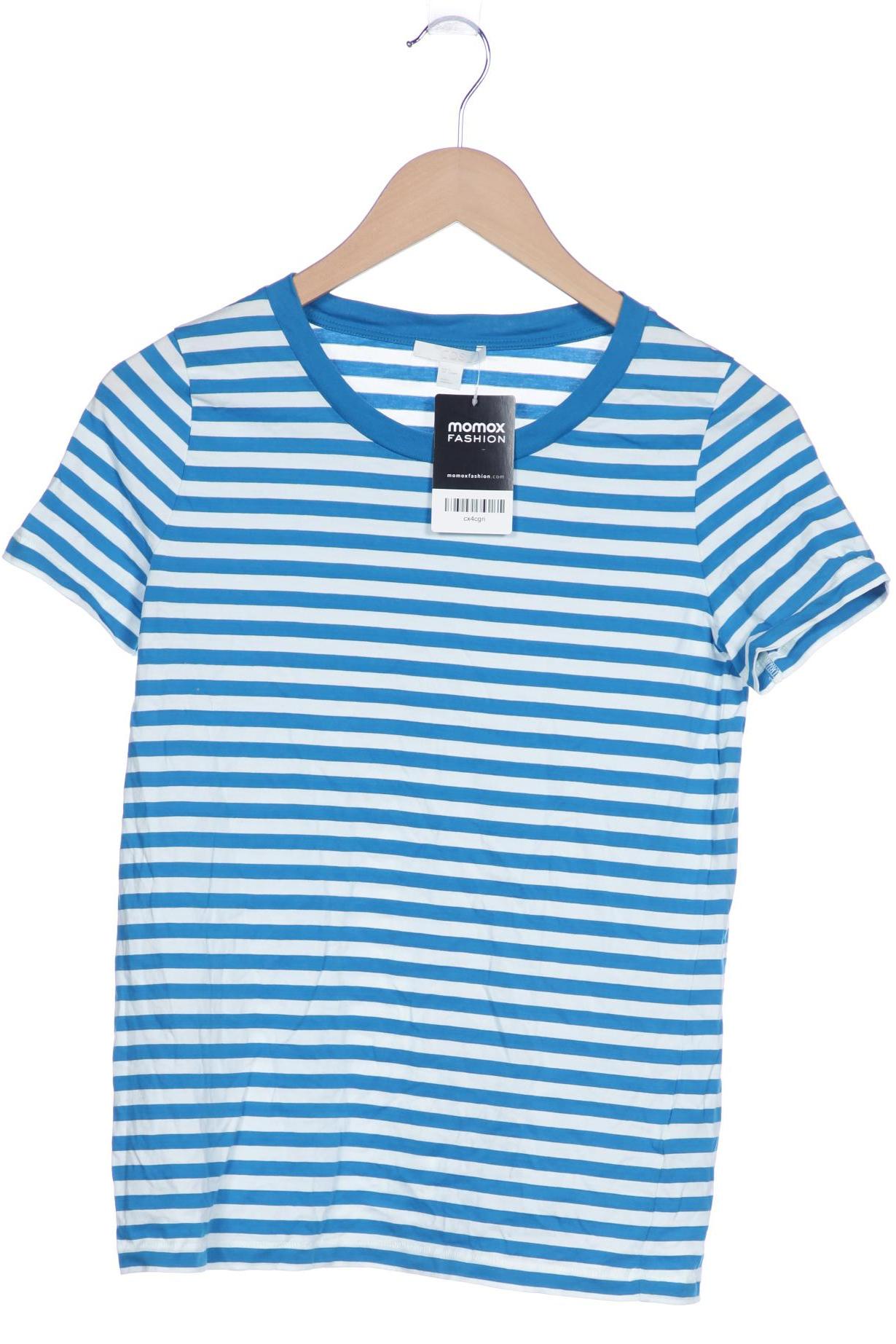 

COS Damen T-Shirt, blau, Gr. 36