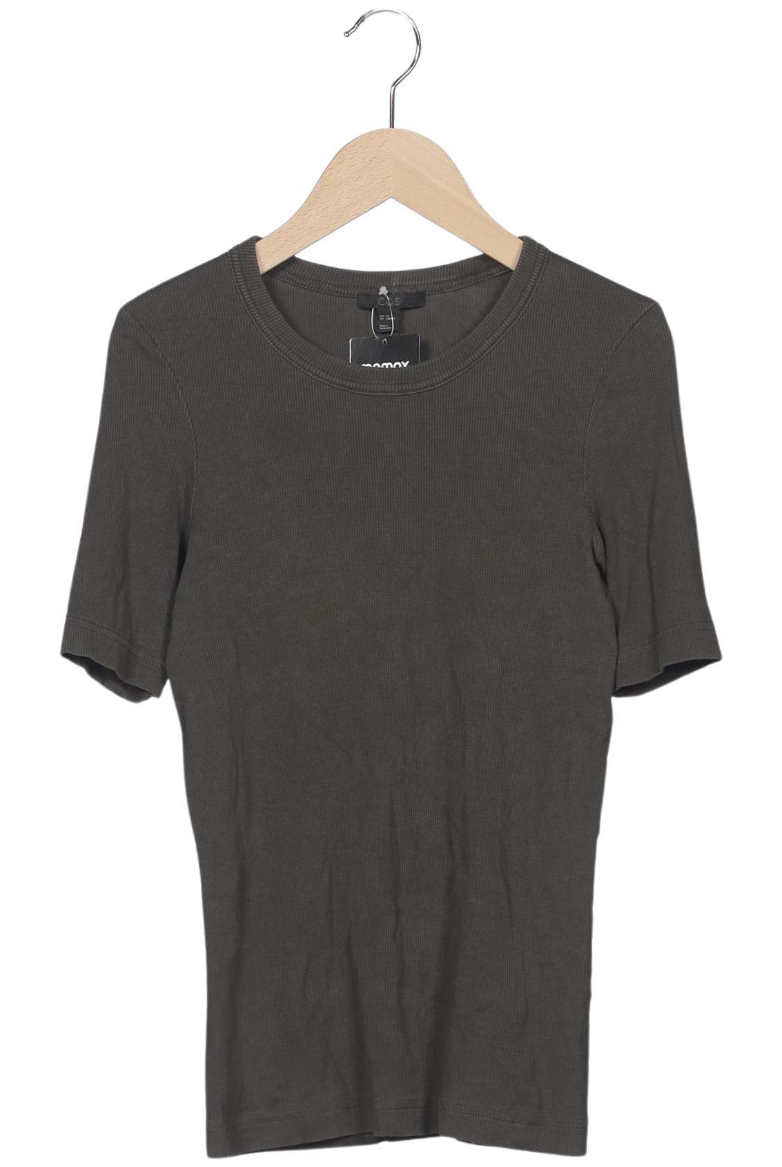 

COS Damen T-Shirt, grau, Gr. 34