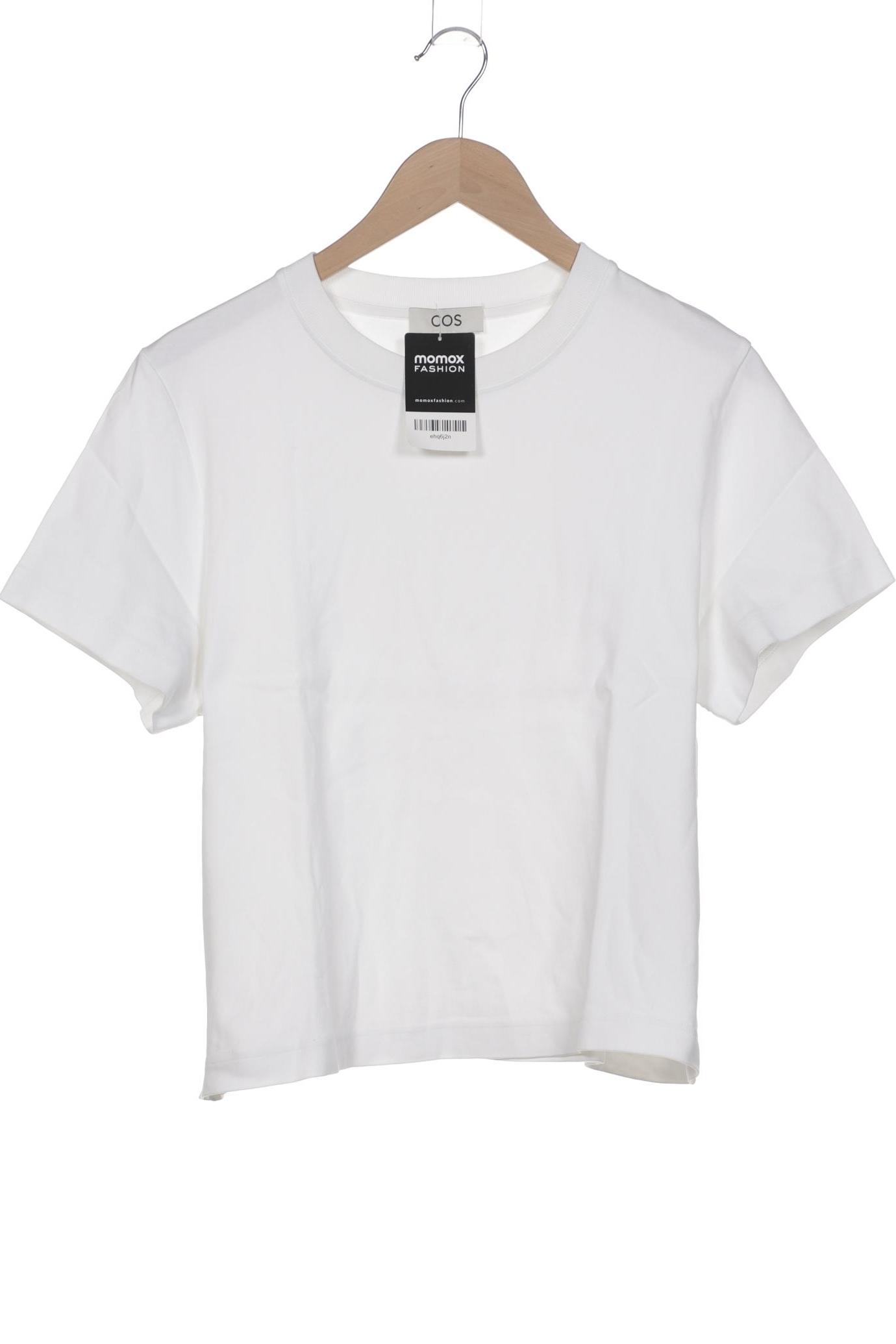 

COS Damen T-Shirt, weiß, Gr. 42