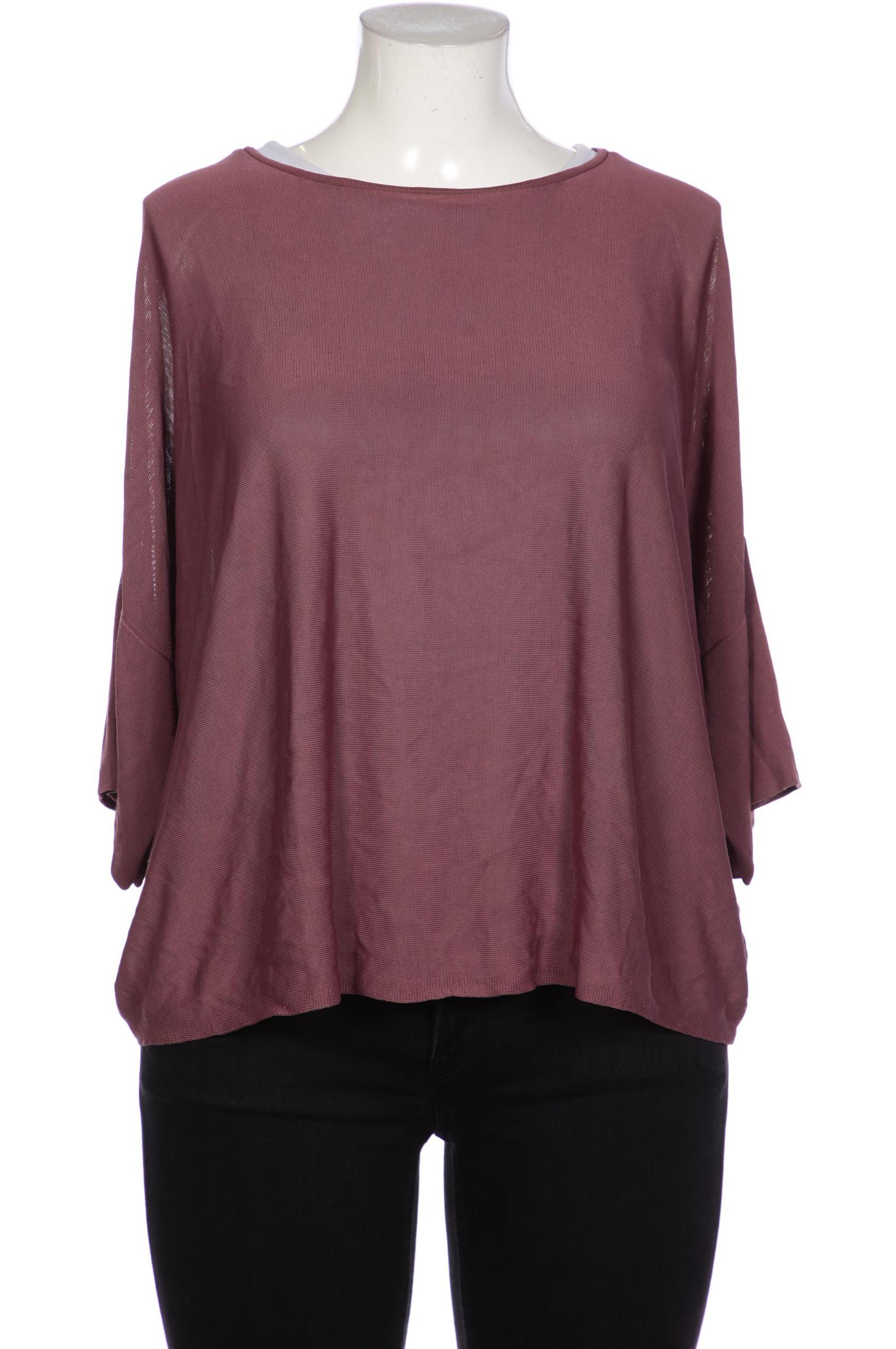 

COS Damen T-Shirt, bordeaux, Gr. 42