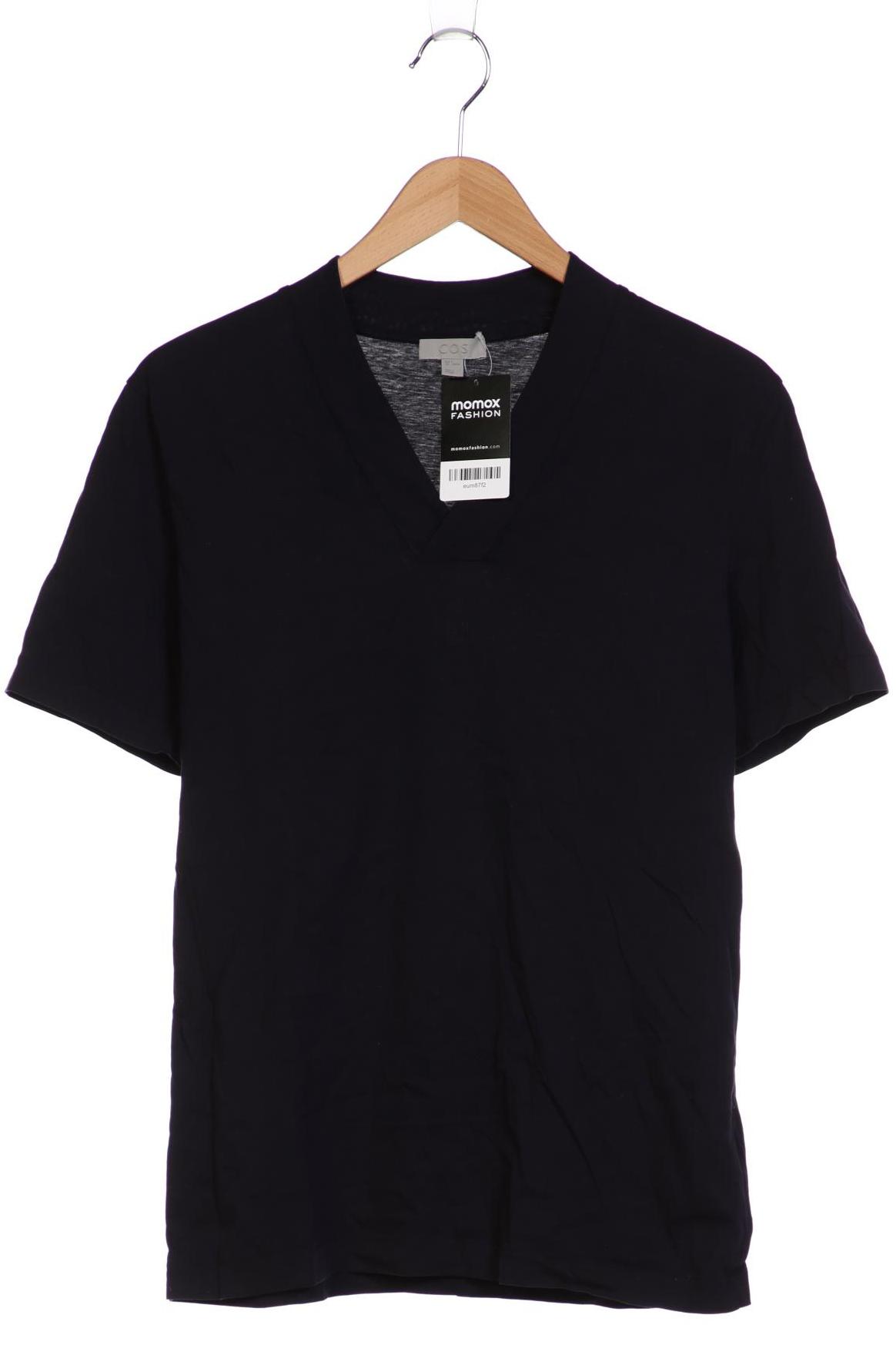 

COS Damen T-Shirt, marineblau, Gr. 36