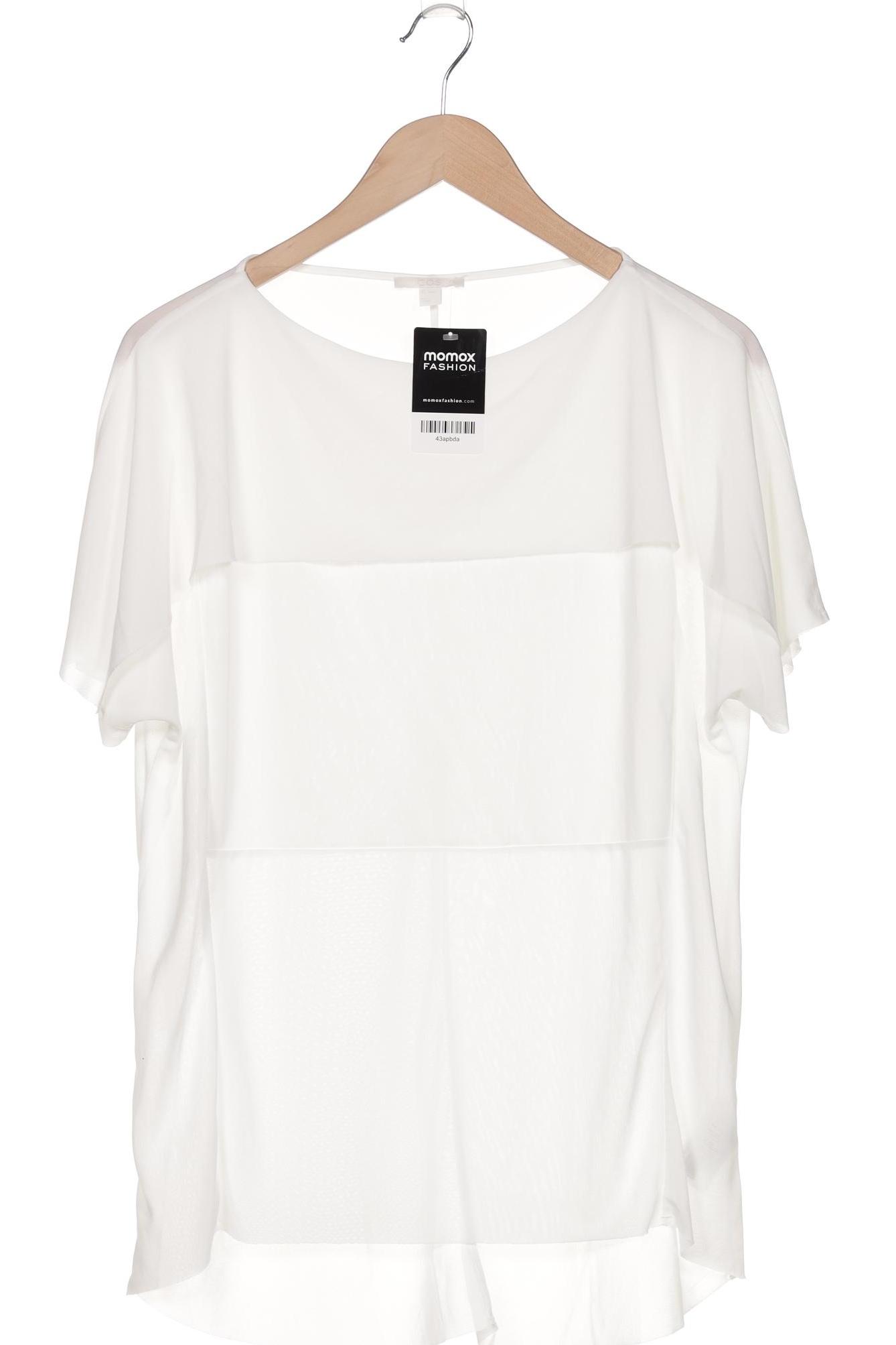 

COS Damen T-Shirt, weiß, Gr. 38