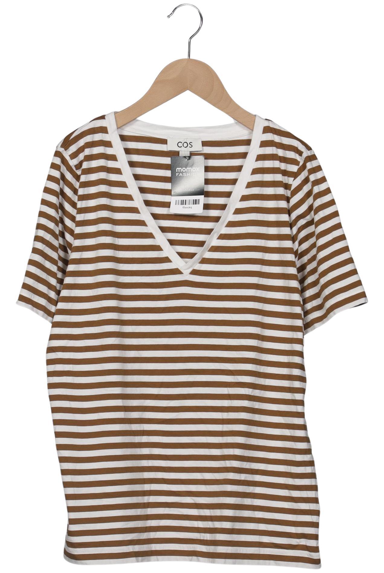 

COS Damen T-Shirt, braun, Gr. 64