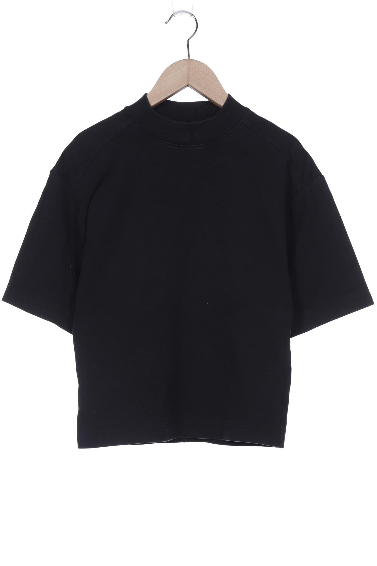 

COS Damen T-Shirt, schwarz, Gr. 36