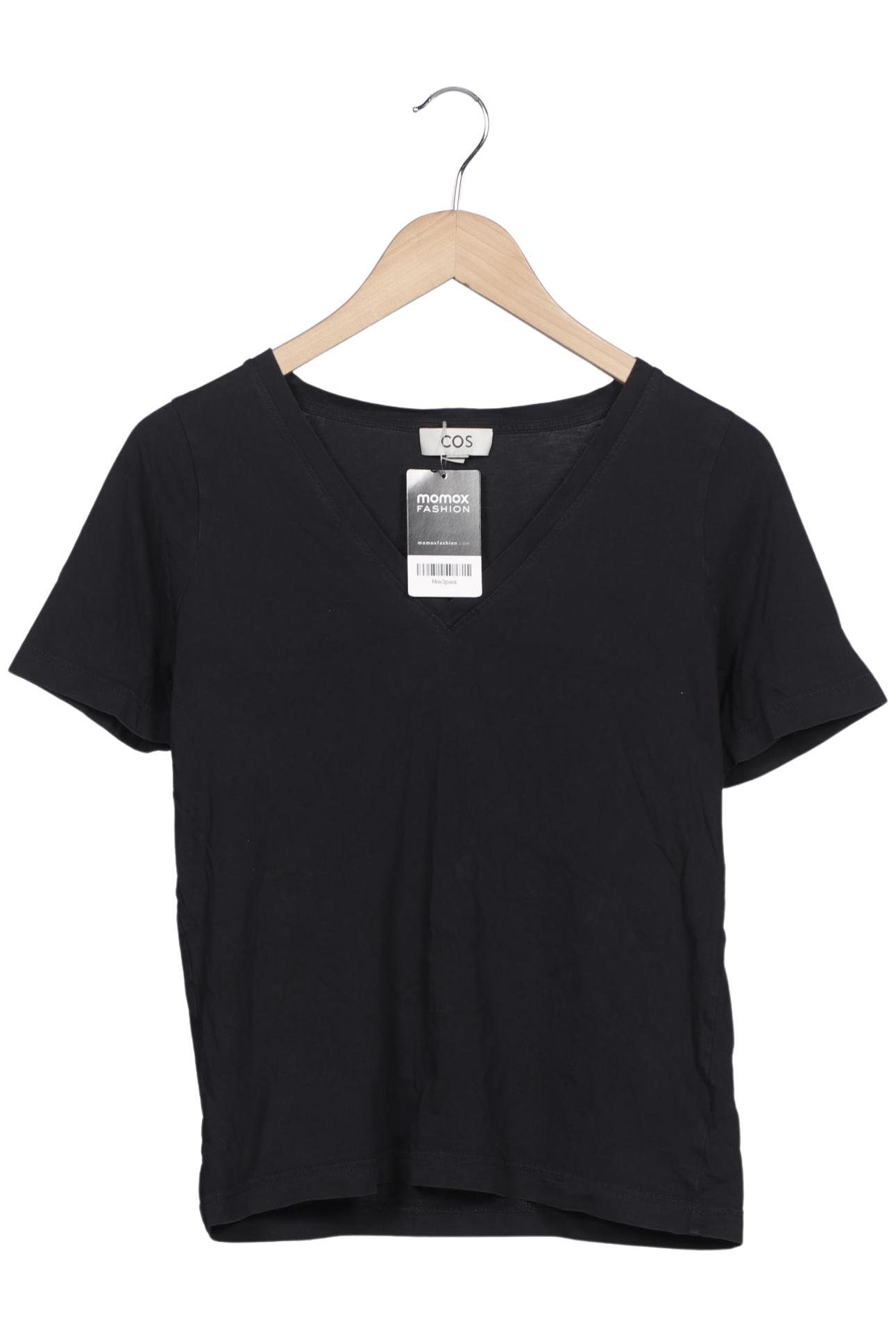 

COS Damen T-Shirt, marineblau, Gr. 34