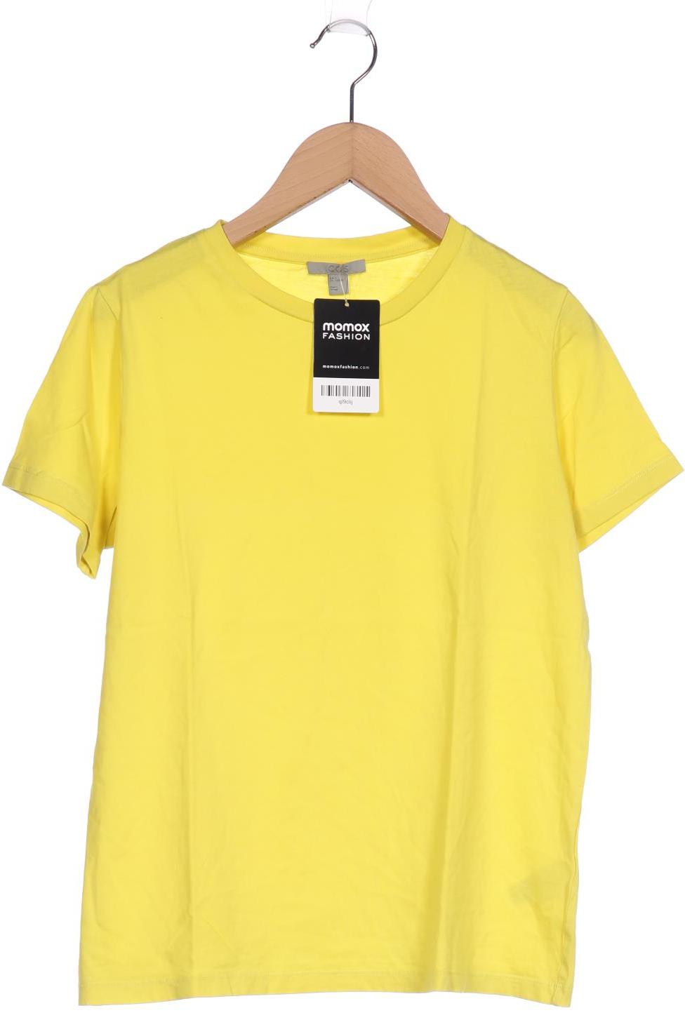 

COS Damen T-Shirt, gelb, Gr. 36