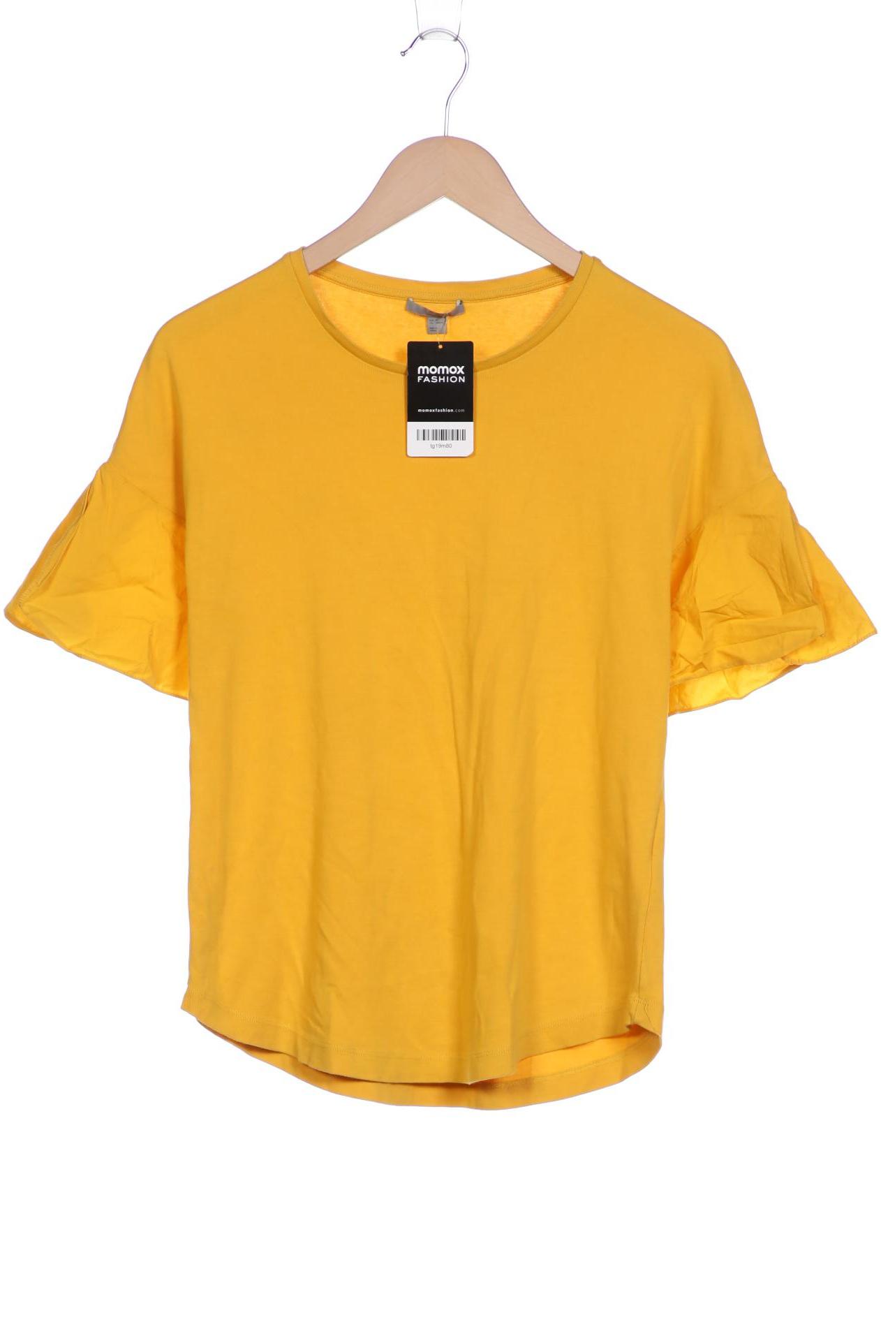 

COS Damen T-Shirt, gelb, Gr. 34