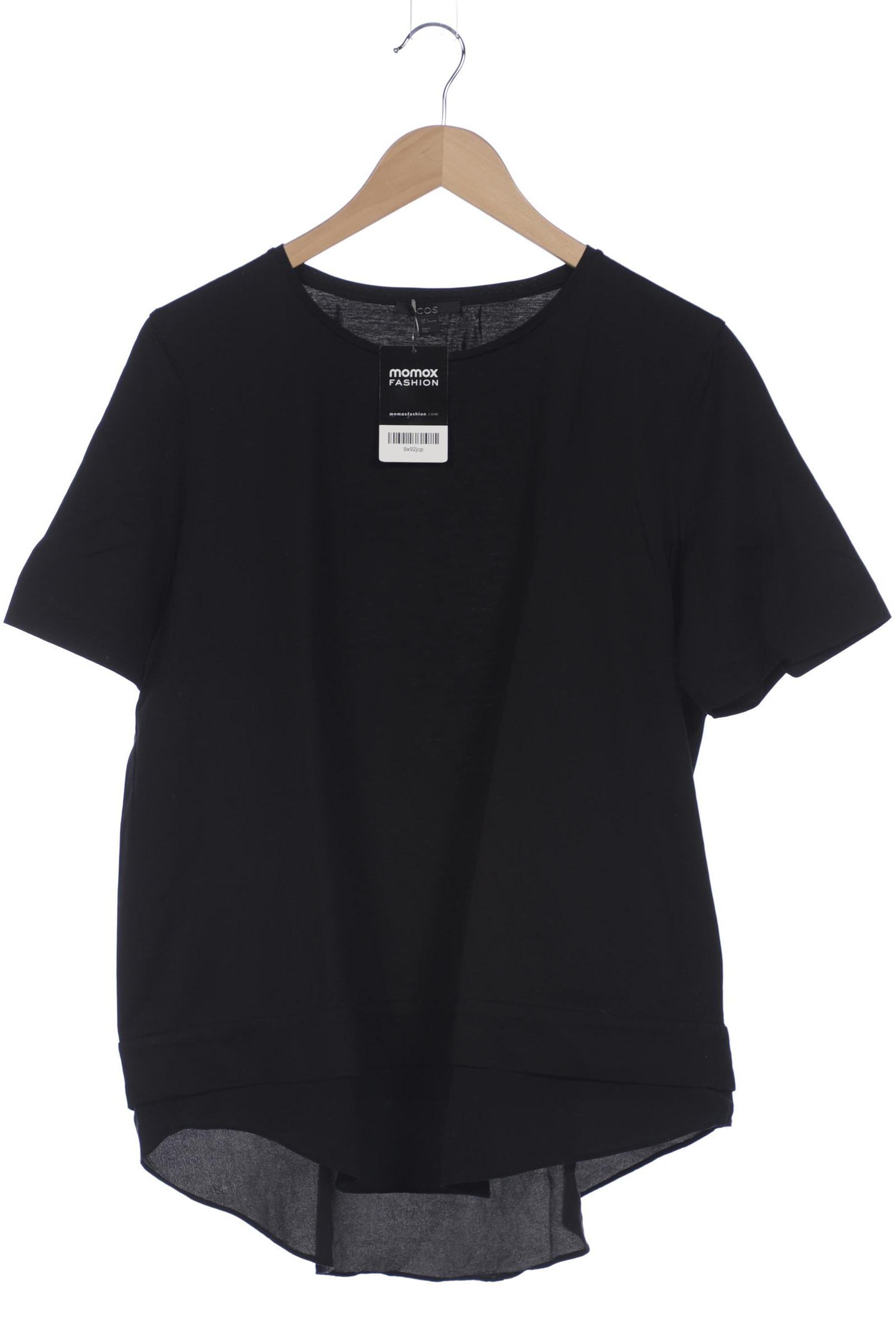 

COS Damen T-Shirt, schwarz, Gr. 42