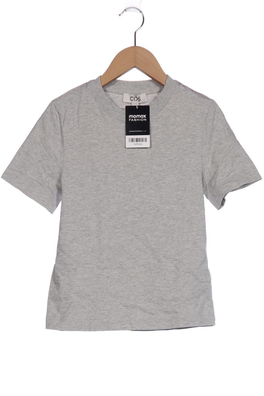 

COS Damen T-Shirt, grau, Gr. 32
