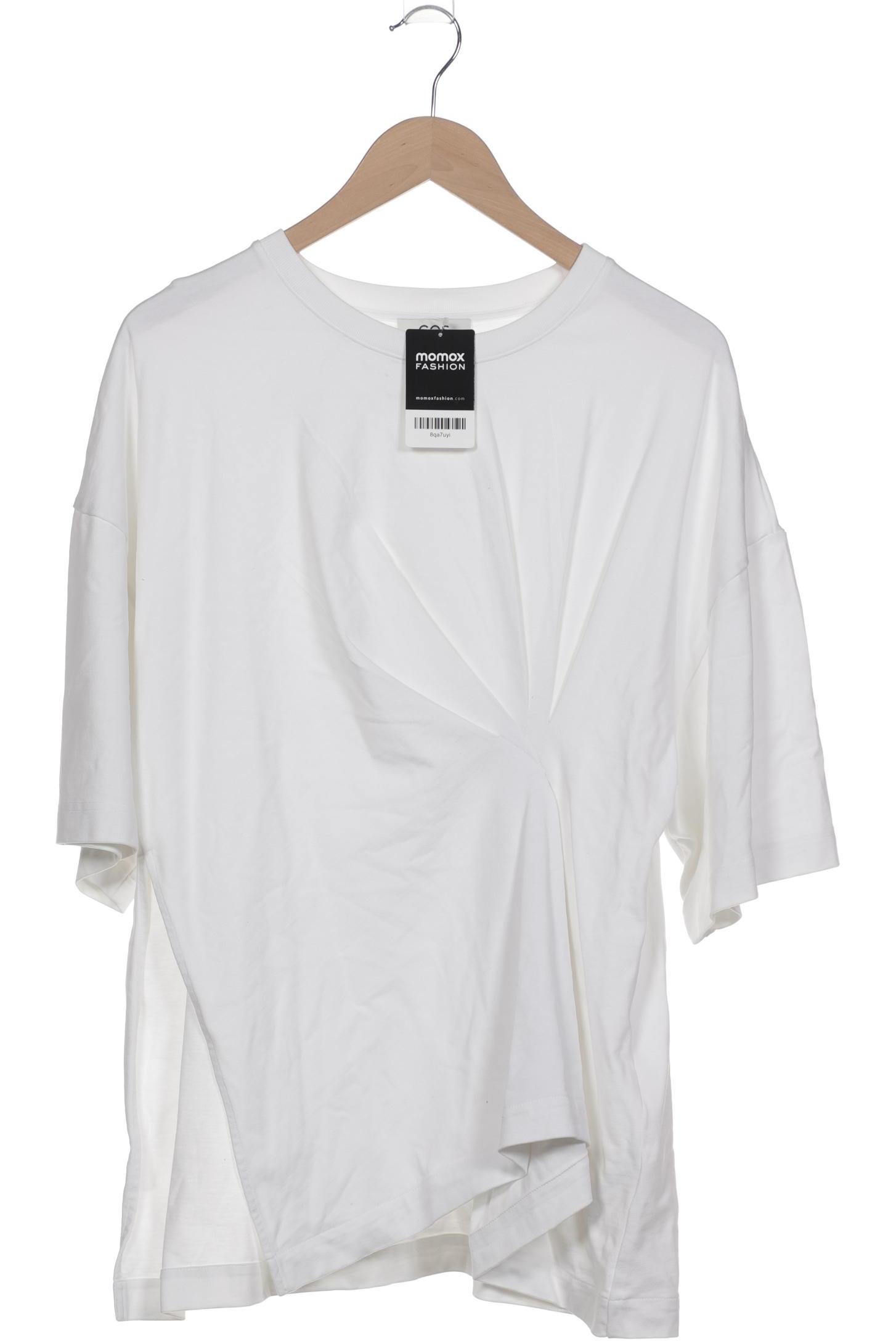 

COS Damen T-Shirt, weiß, Gr. 42