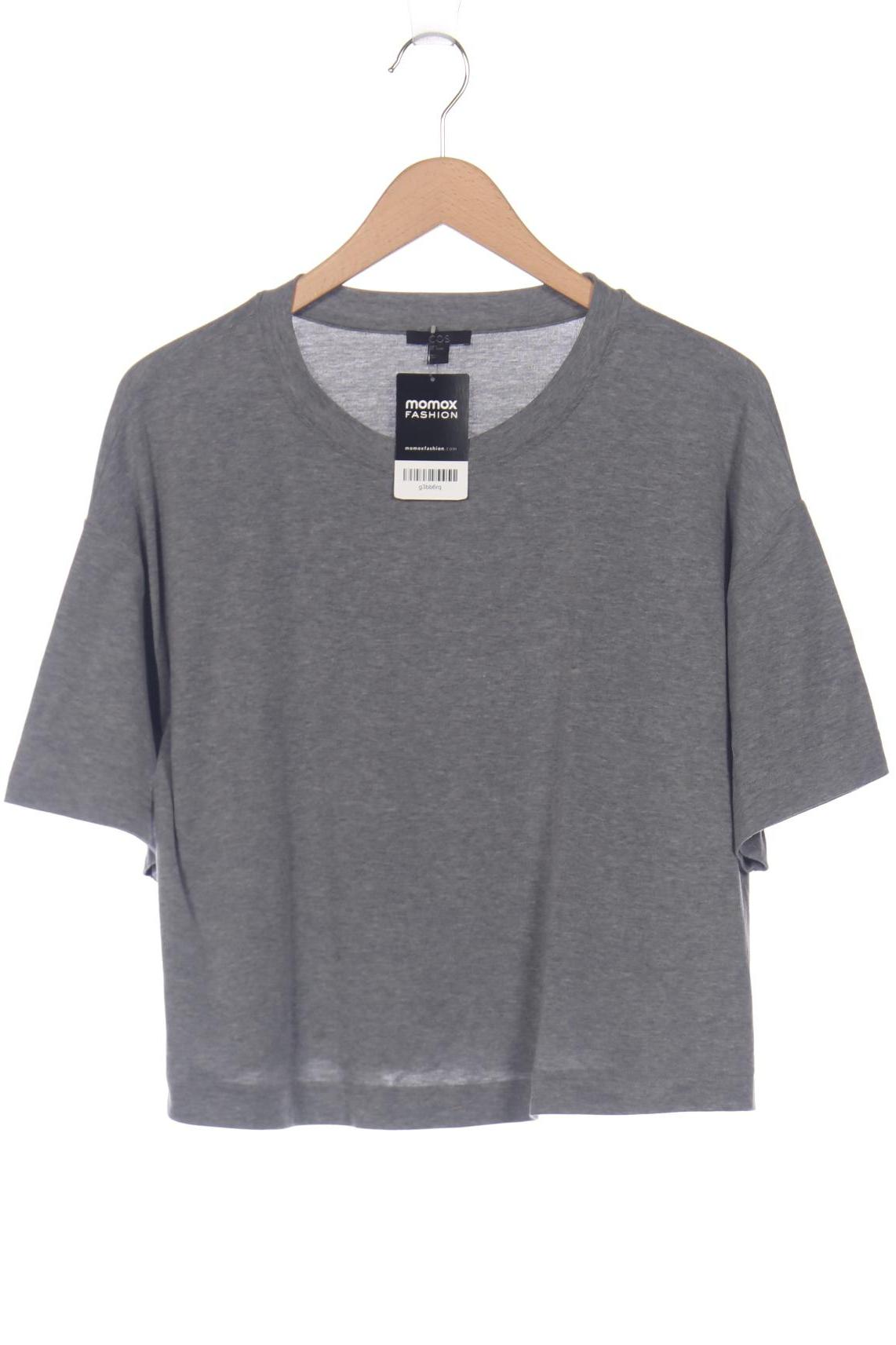 

COS Damen T-Shirt, grau, Gr. 36