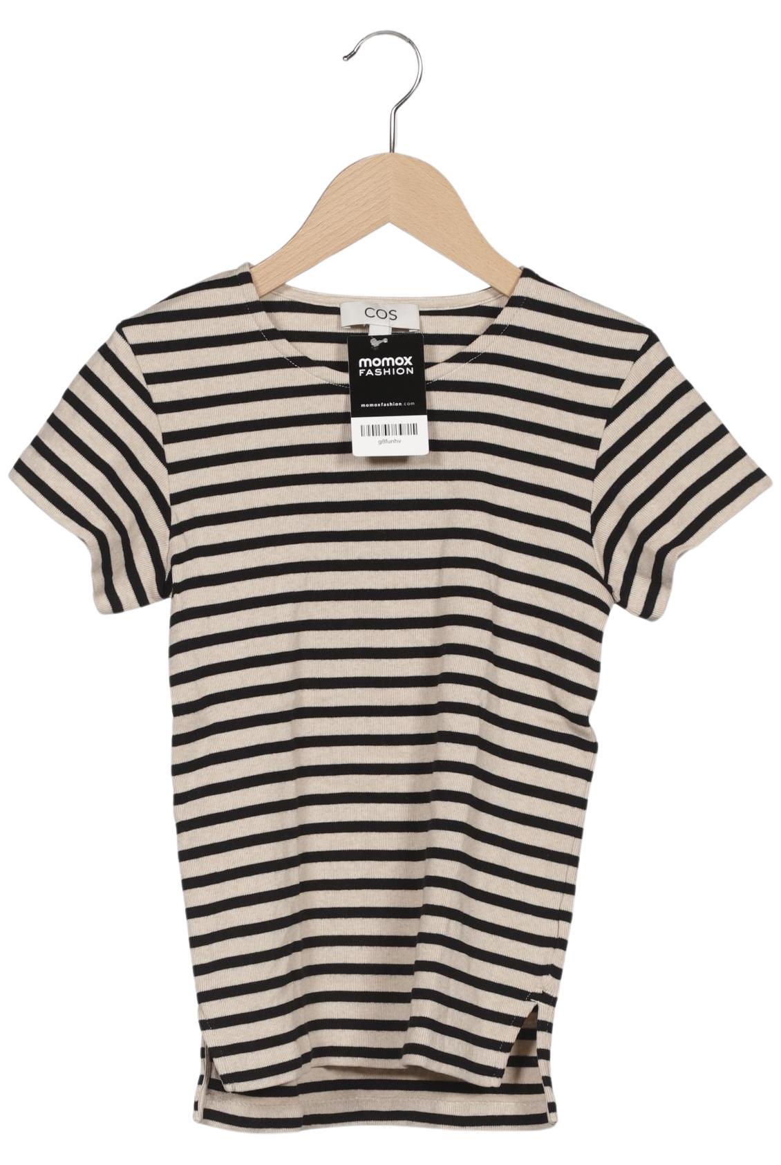 

COS Damen T-Shirt, beige, Gr. 34