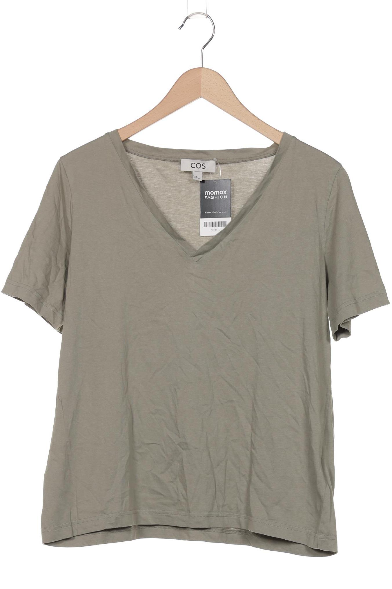 

COS Damen T-Shirt, hellgrün, Gr. 38