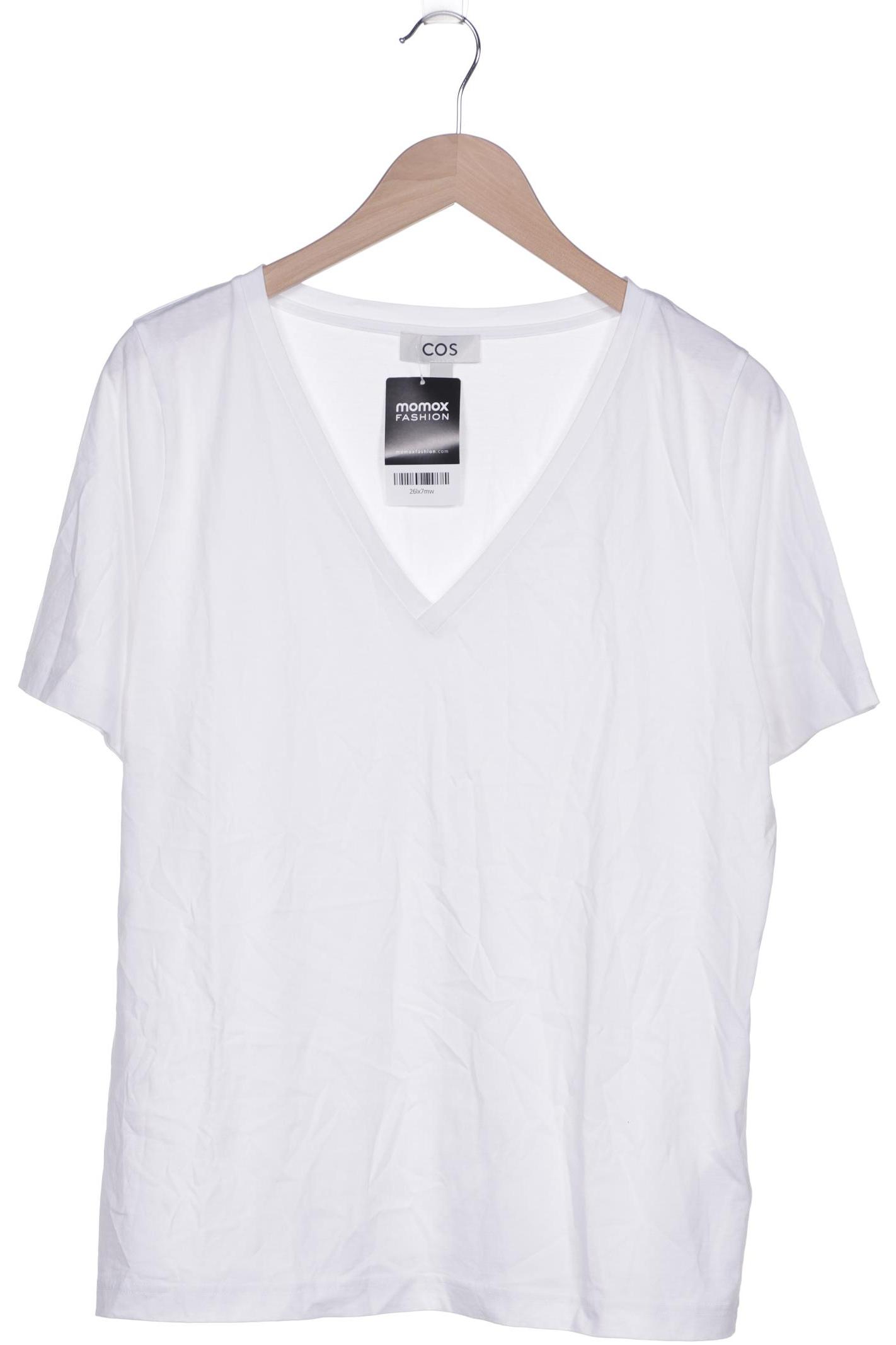 

COS Damen T-Shirt, weiß, Gr. 38