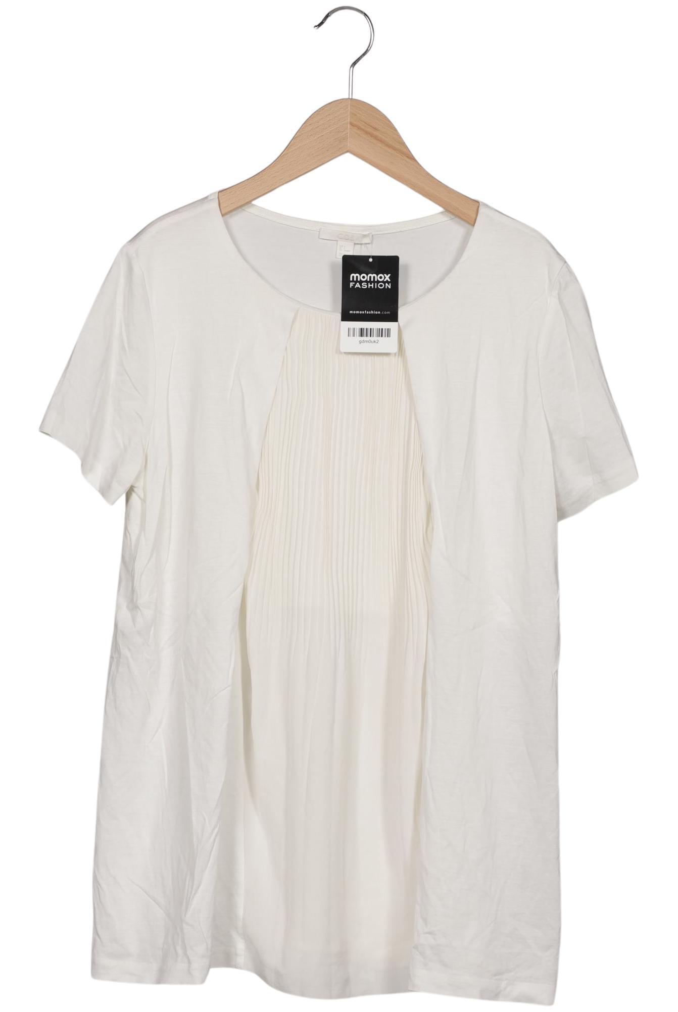 

COS Damen T-Shirt, weiß, Gr. 36