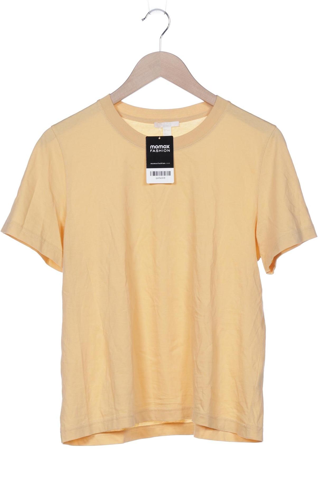 

COS Damen T-Shirt, gelb, Gr. 38