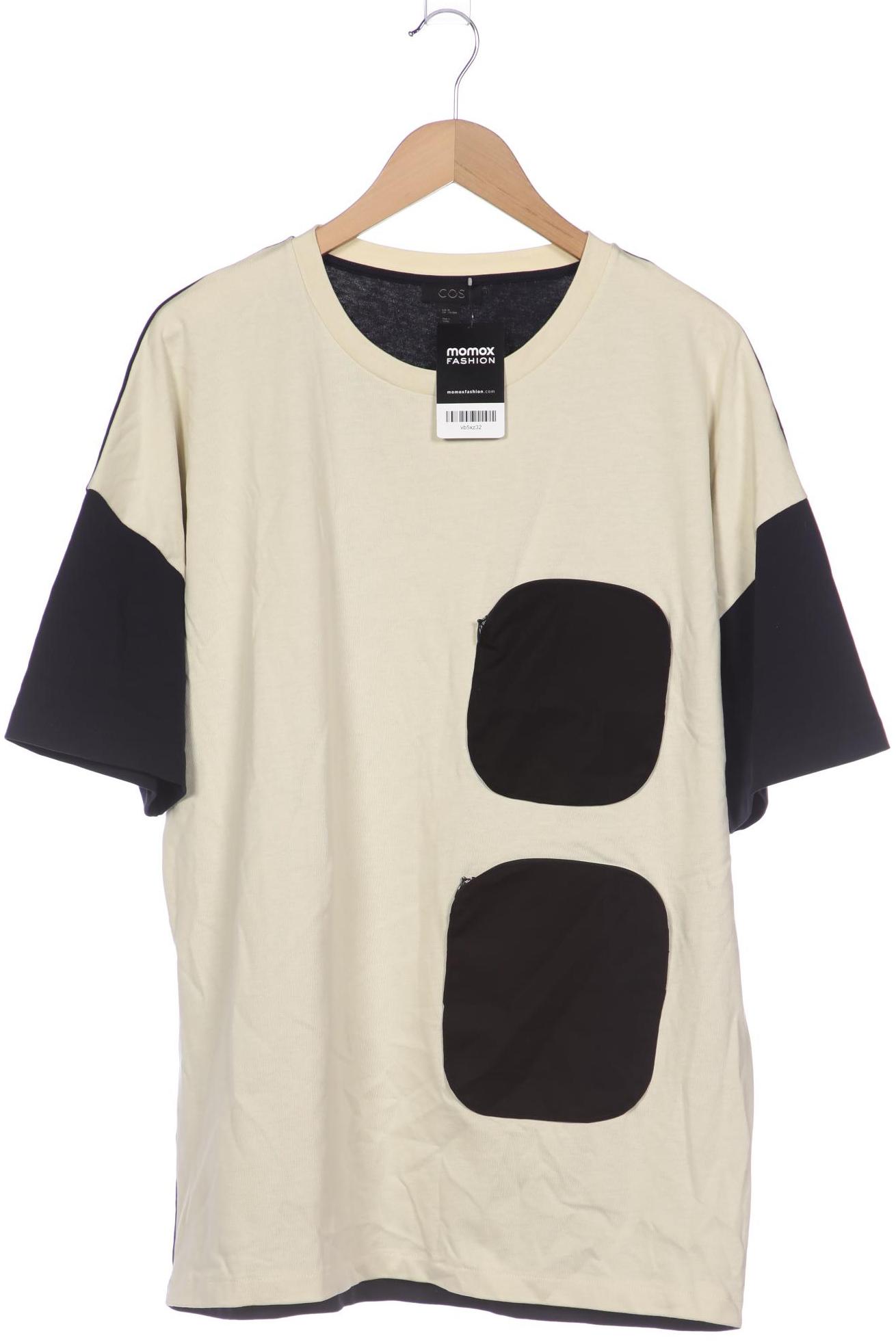 

COS Damen T-Shirt, cremeweiß, Gr. 38