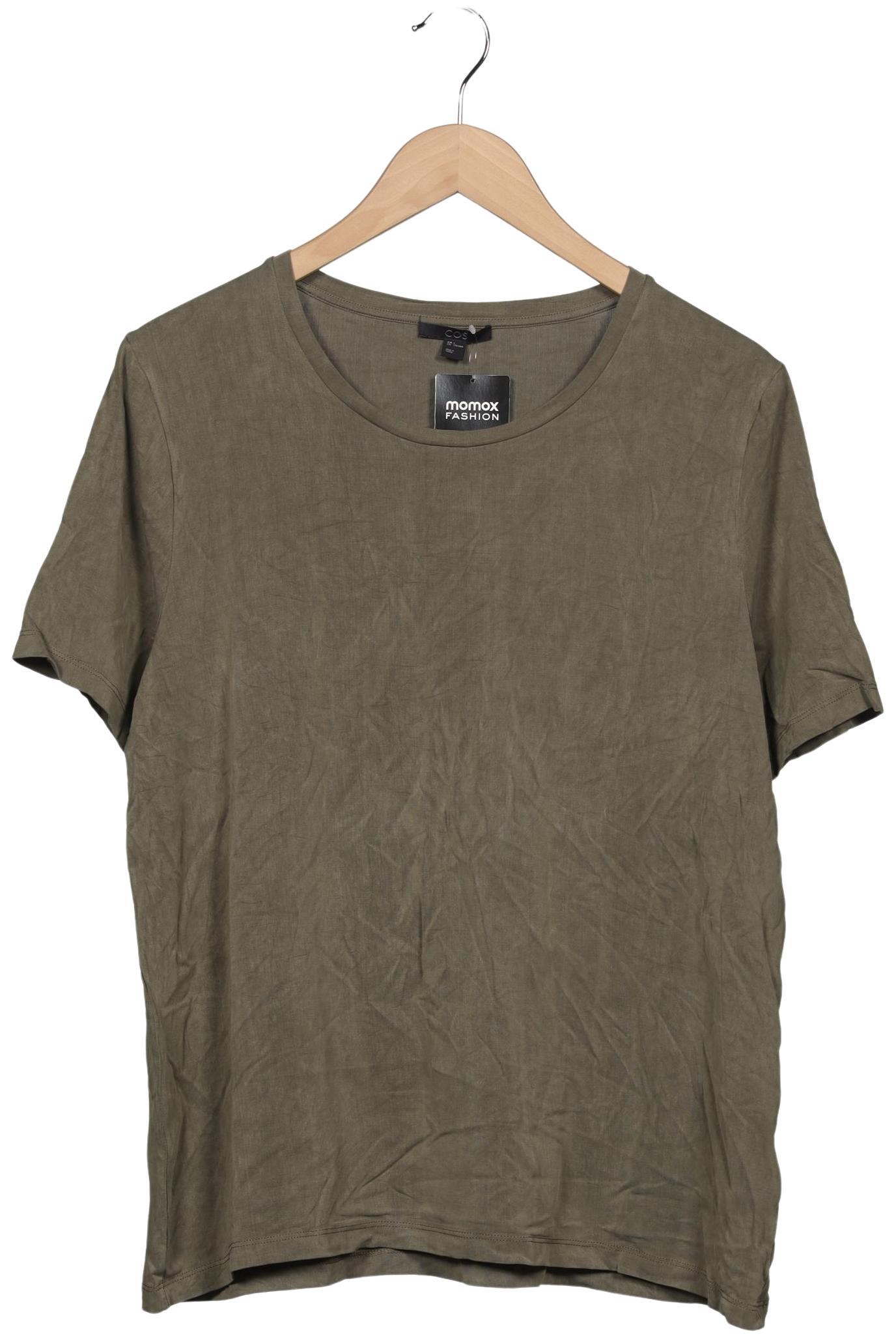 

COS Damen T-Shirt, grün, Gr. 42