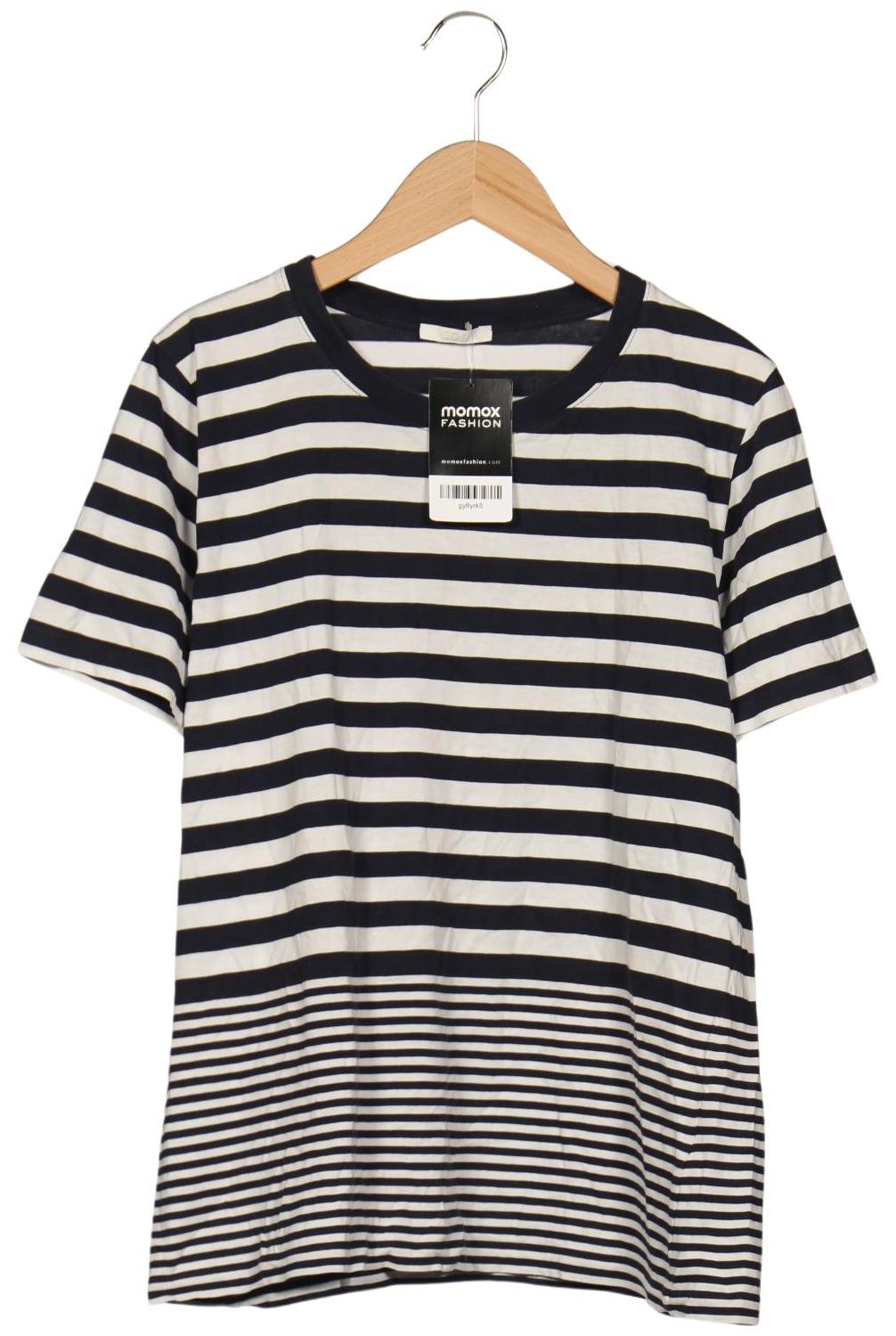 

COS Damen T-Shirt, marineblau, Gr. 42